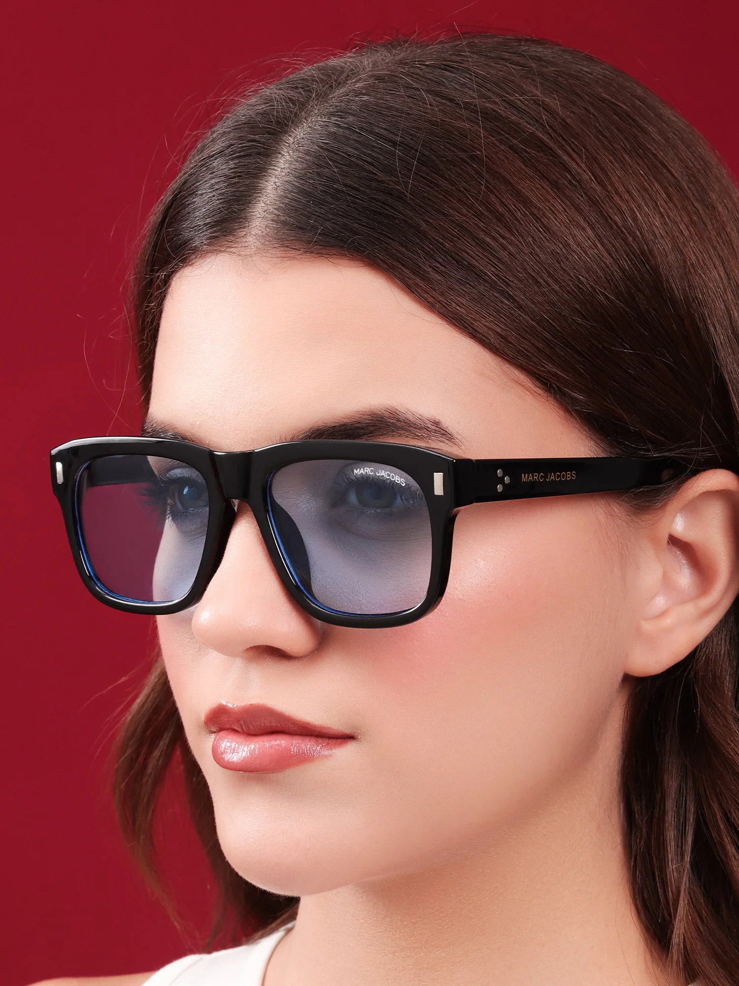 Jacobs Classic Blue Lens Sunglasses - Image 6