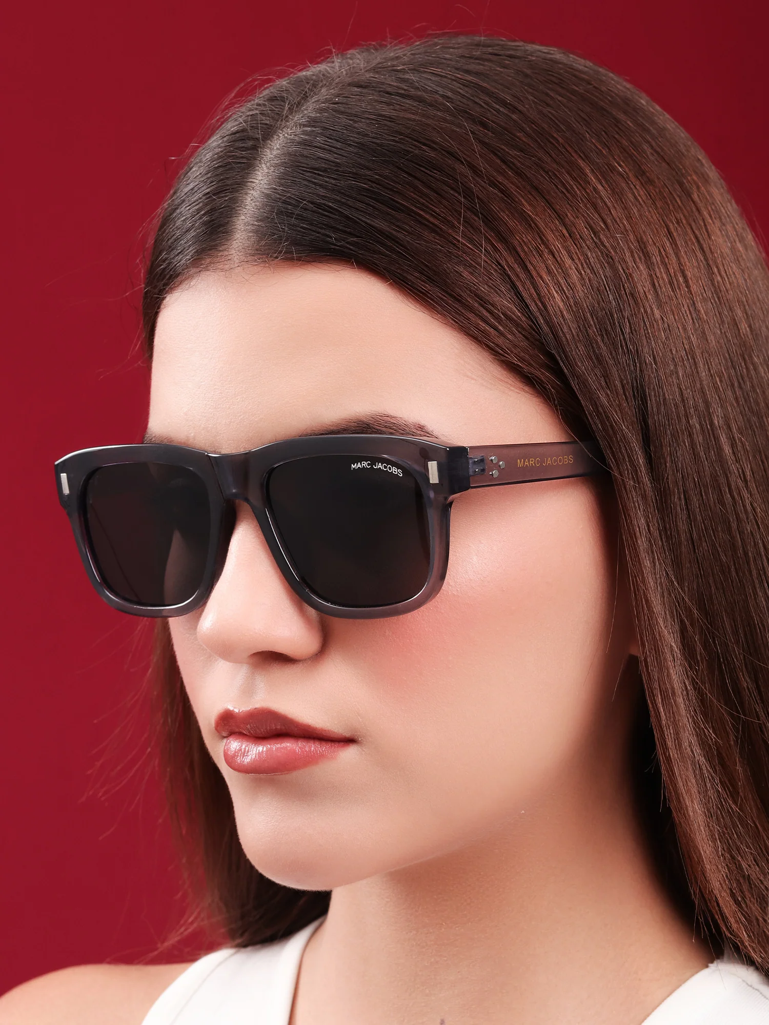 Jacobs Iconic Grey Lens Square Sunglasses - Image 6
