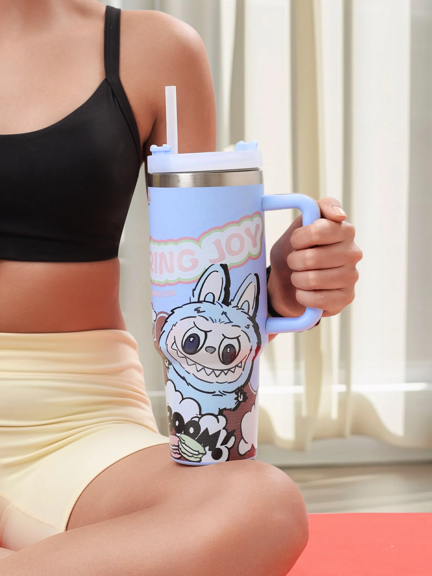 LABUBU “Bringing Joy” Sky  Sipper - Image 8