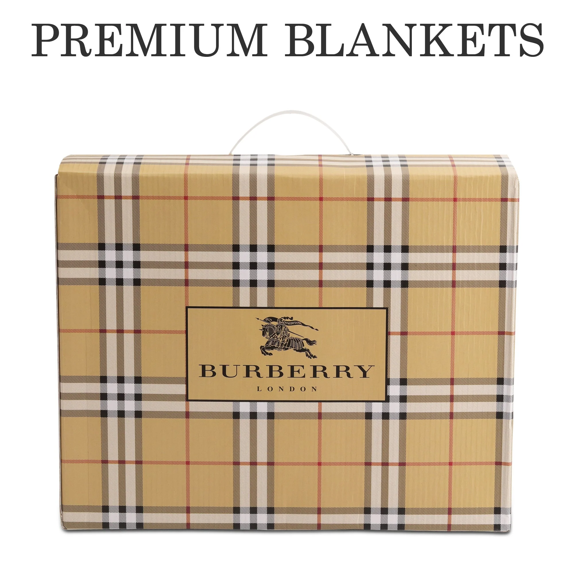 London Classic Check Throw AC Blanket - Image 4