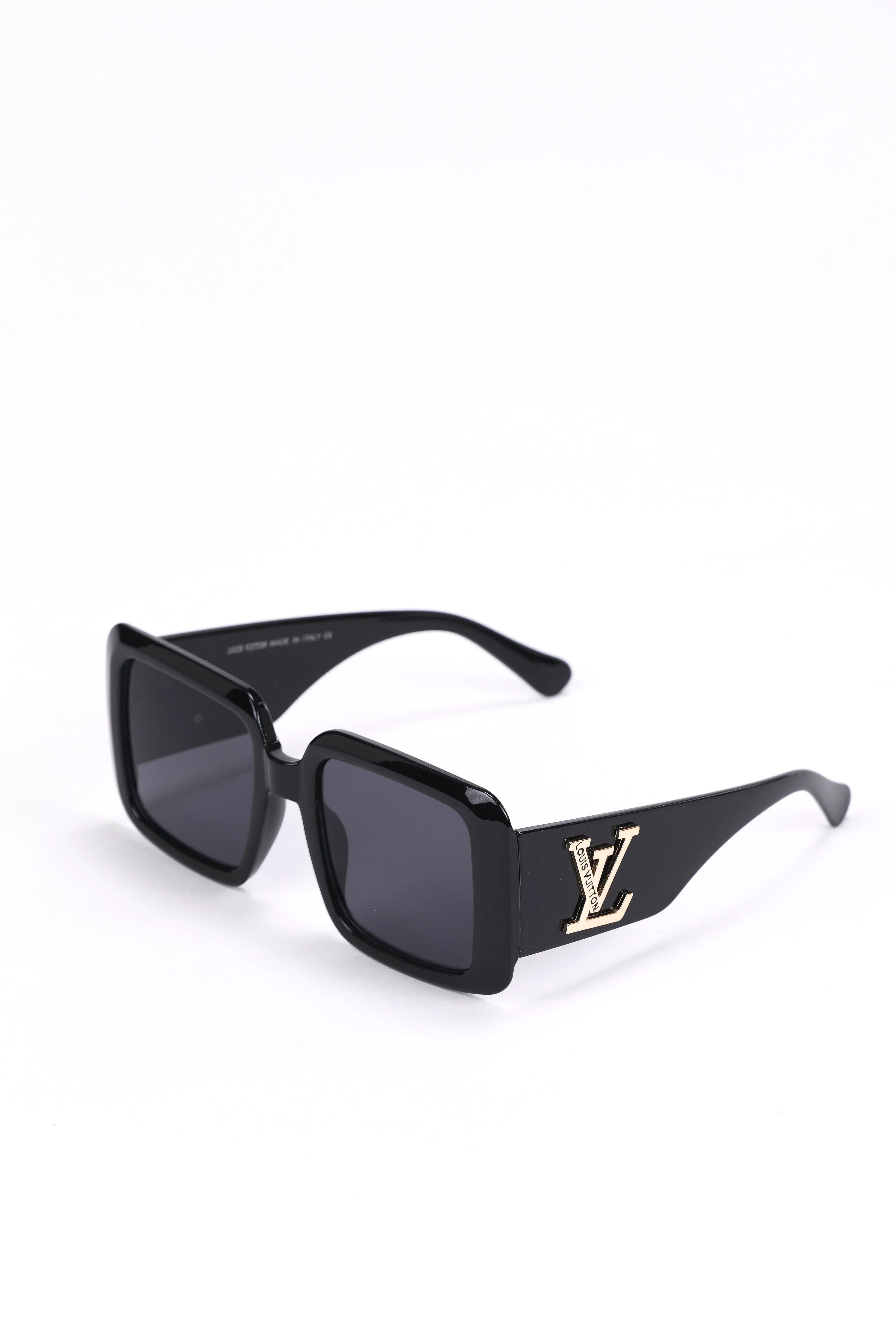 Louis Vuitton Black Monogram Square Sunglasses