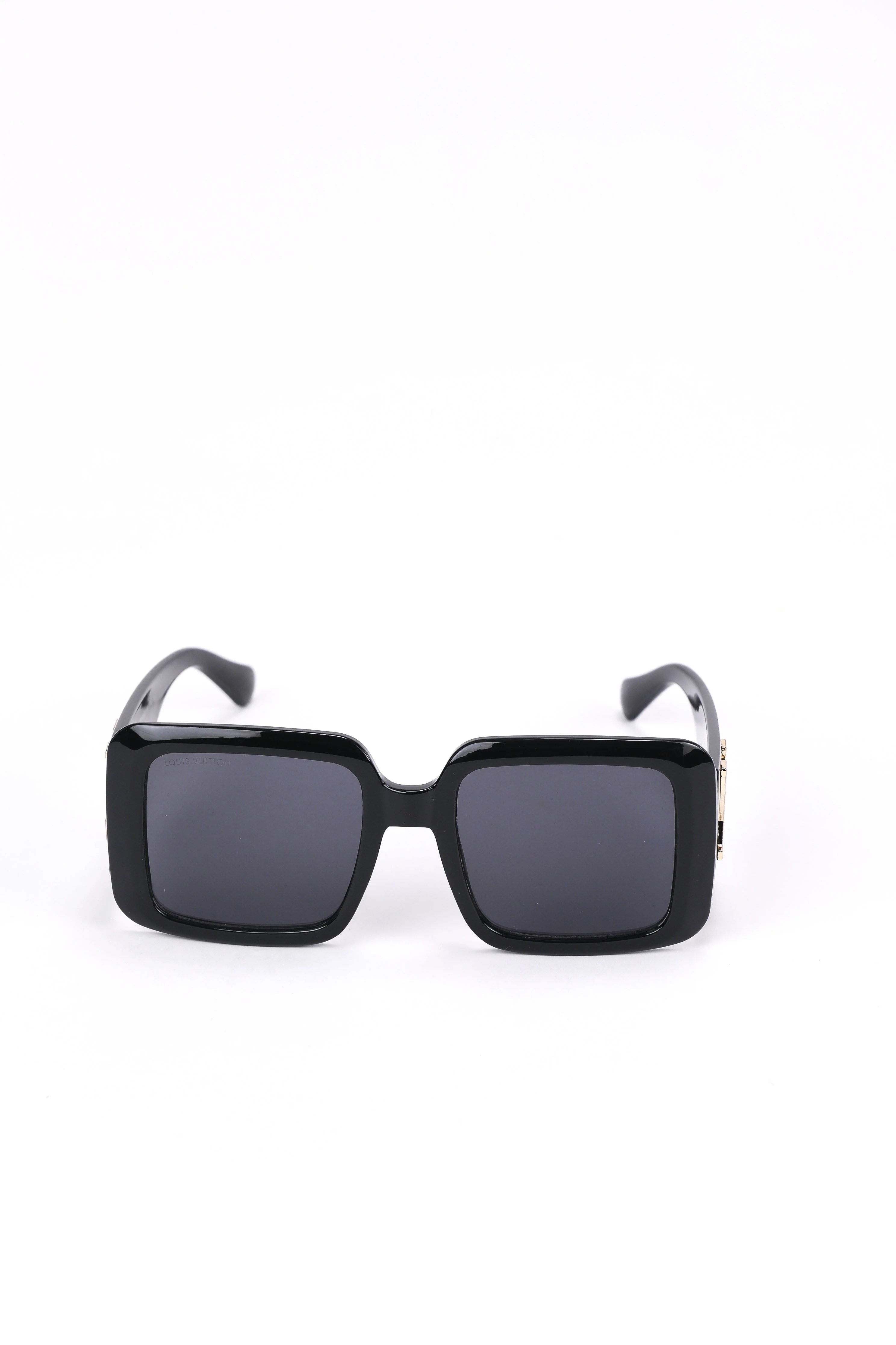 Louis Vuitton Black Monogram Square Sunglasses - Image 3