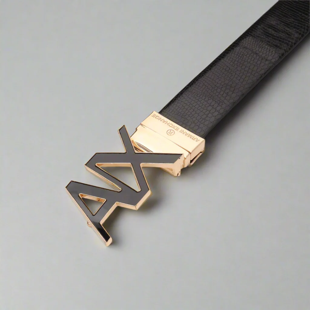 Luxe Contrast Monogram Belt - Image 2