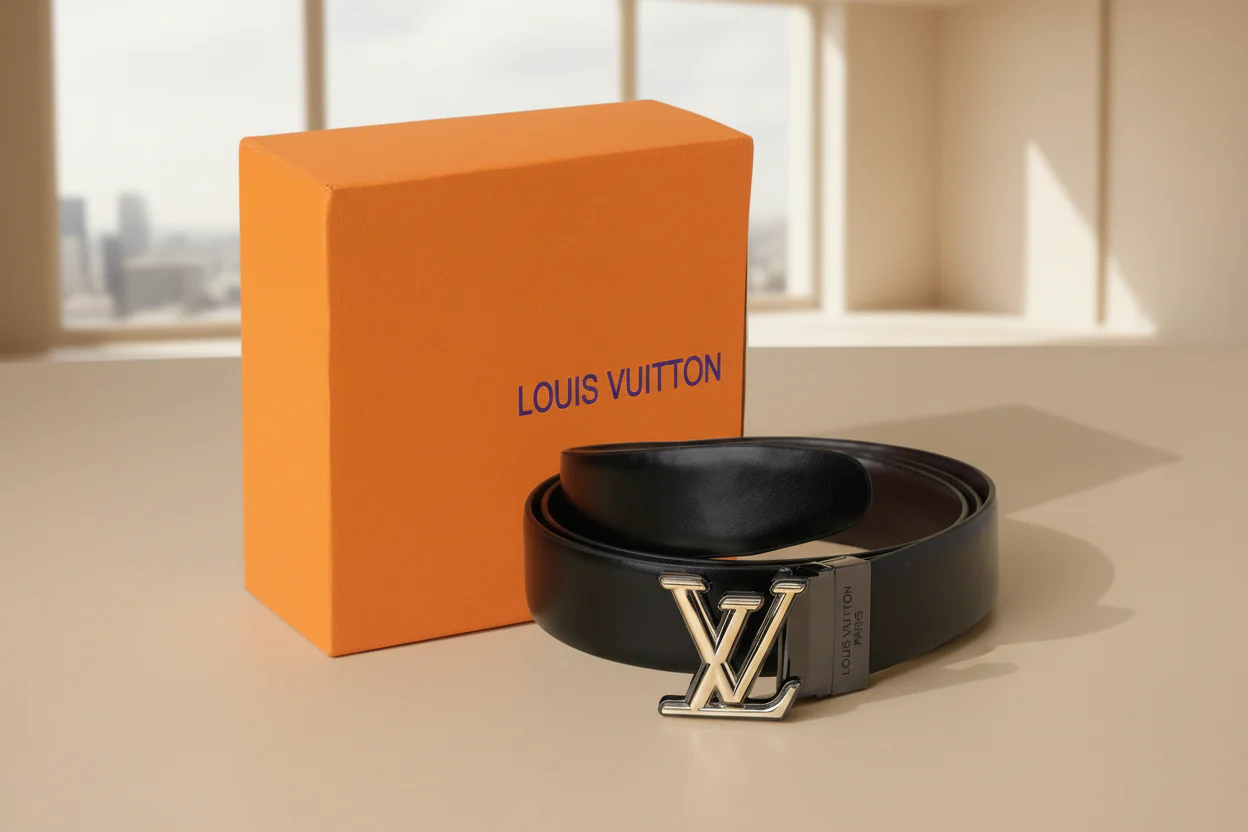 Luxe Monogram Belt