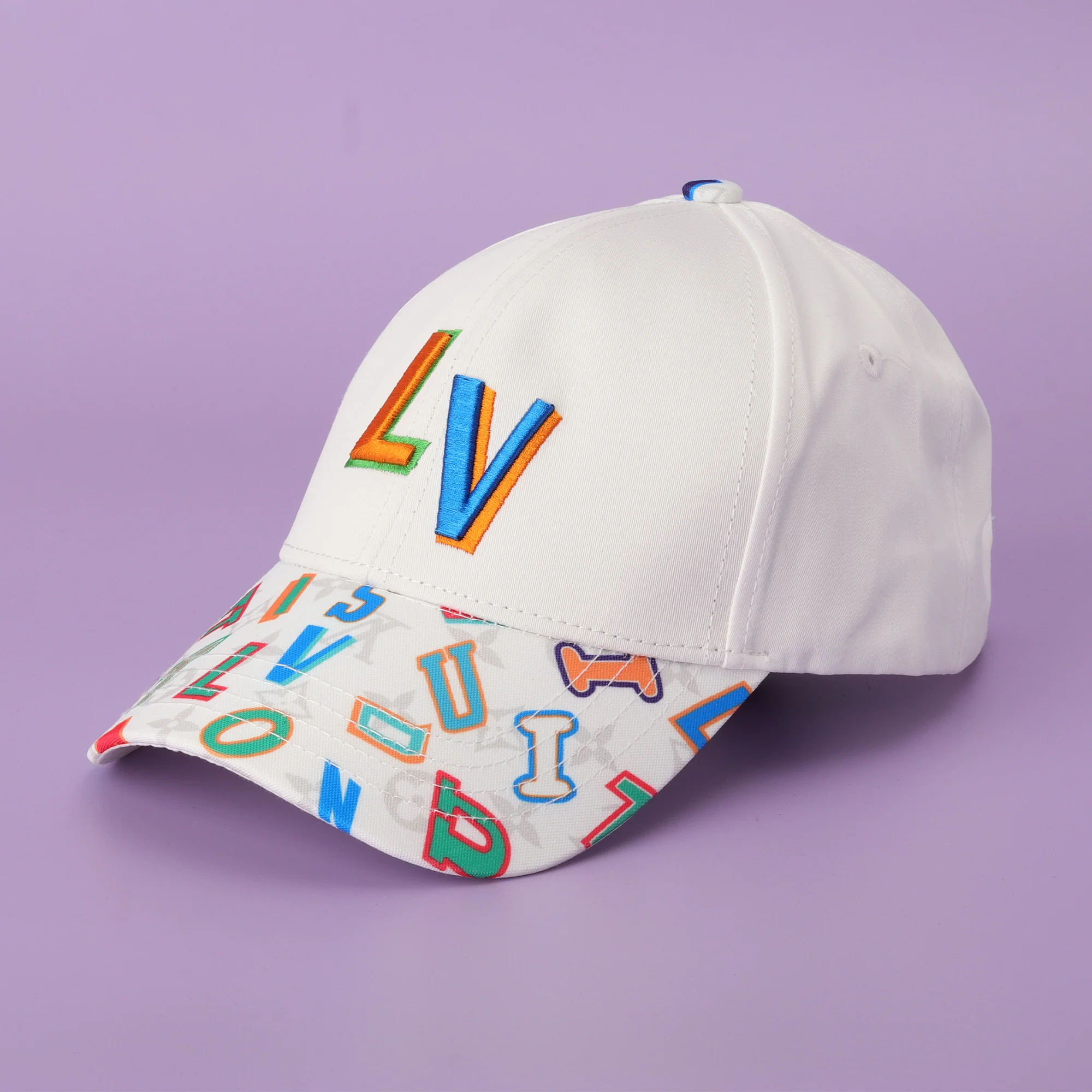 LV  Pop Art White Cap - Image 2