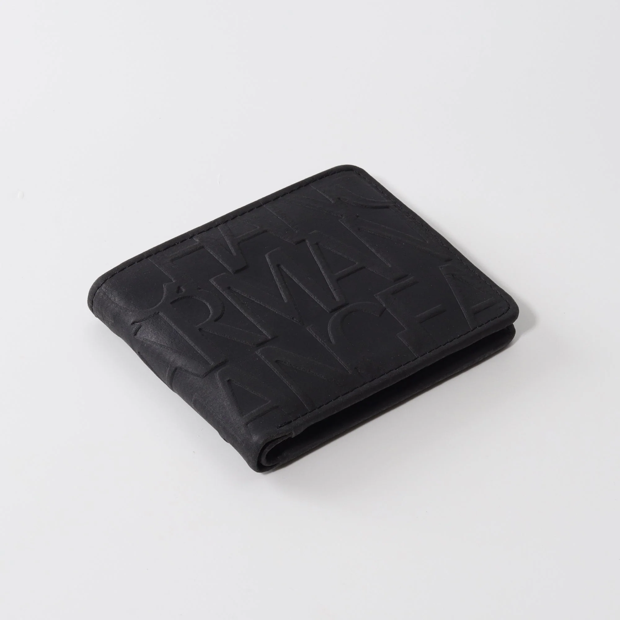 Matte Black Oversized Logo Wallet - Image 2
