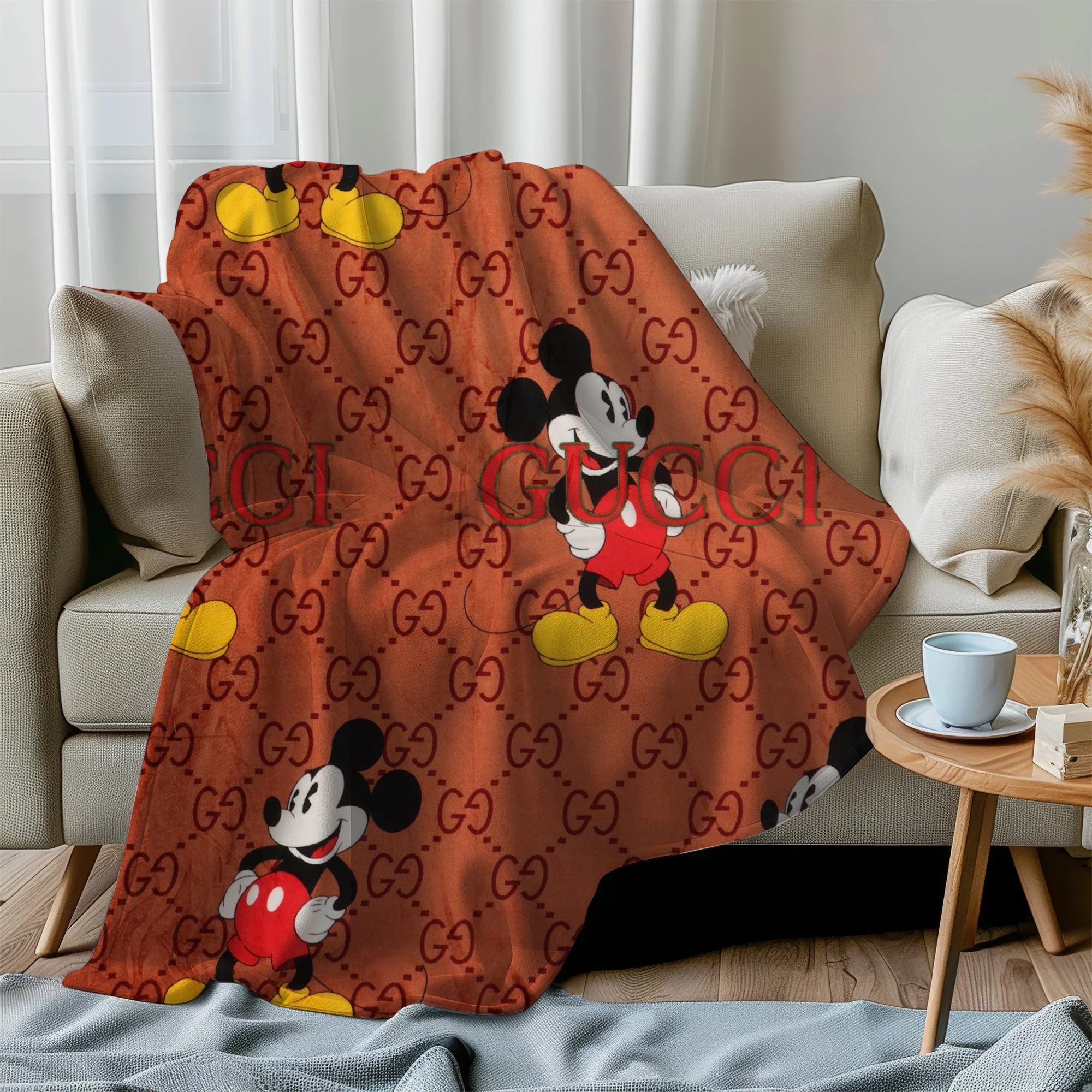 Mickey Mouse Cozy Luxe Throw AC Blanket - Image 3