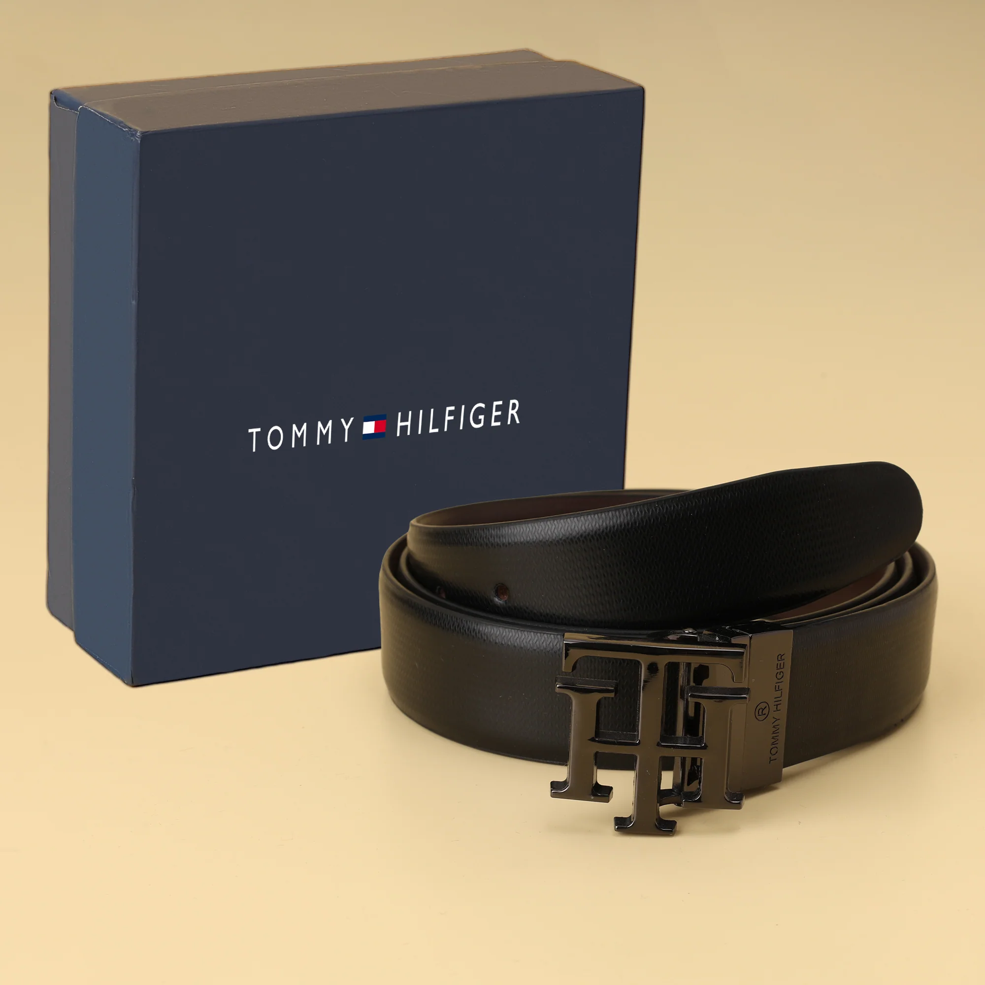 Midnight Heritage Monogram Belt