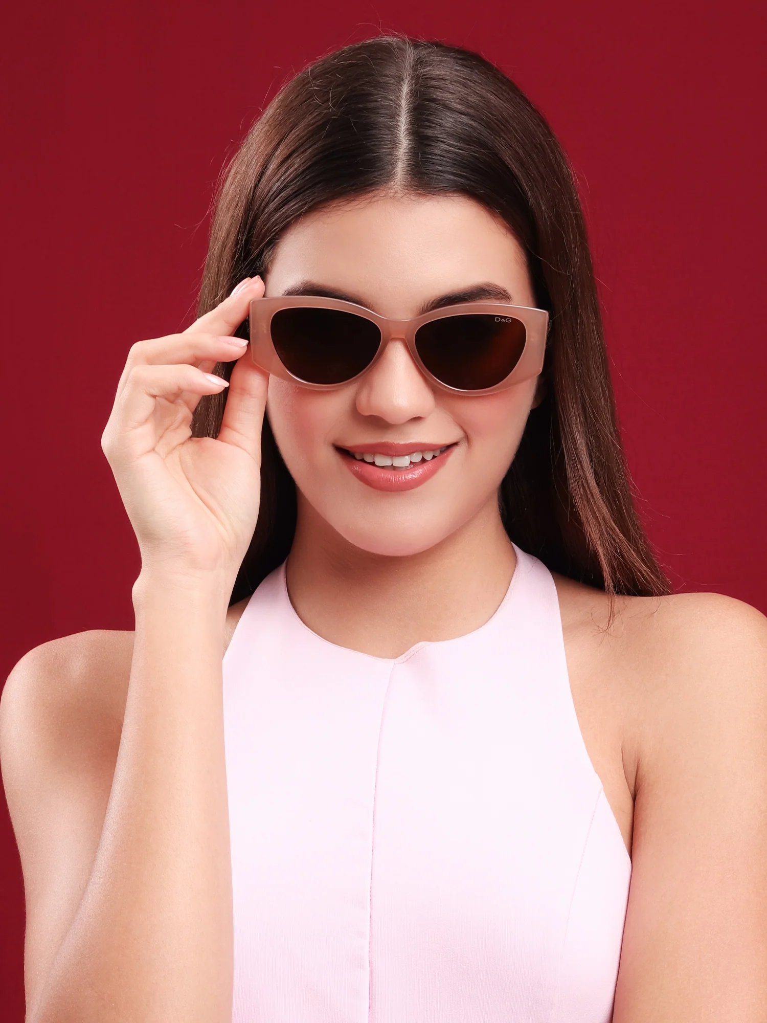 Mocha Tortoiseshell Cat-Eye Sunglasses - Image 2