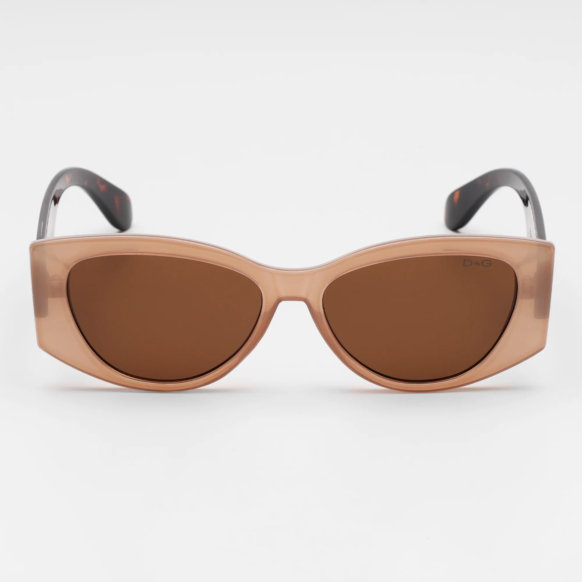 Mocha Tortoiseshell Cat-Eye Sunglasses - Image 3