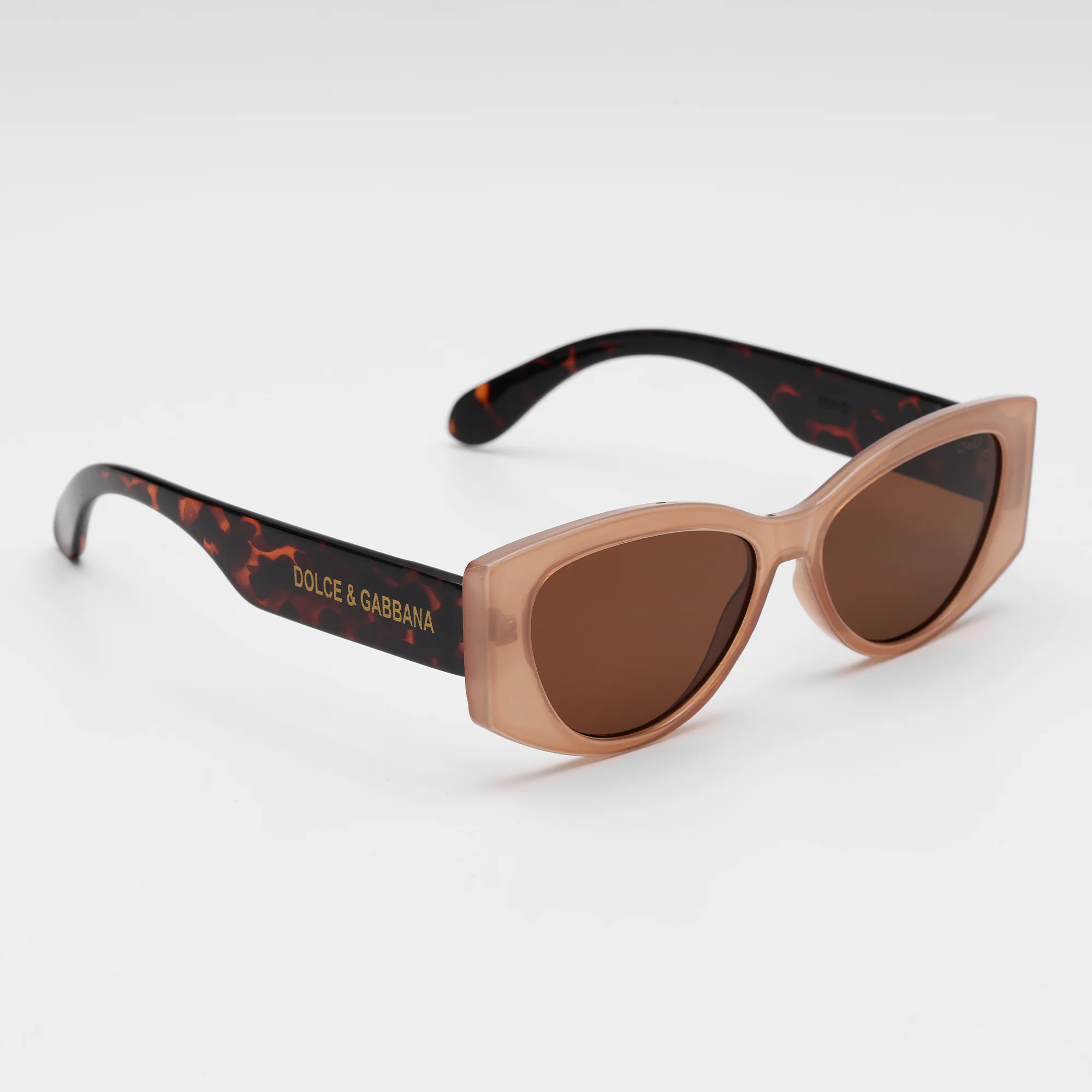 Mocha Tortoiseshell Cat-Eye Sunglasses - Image 4