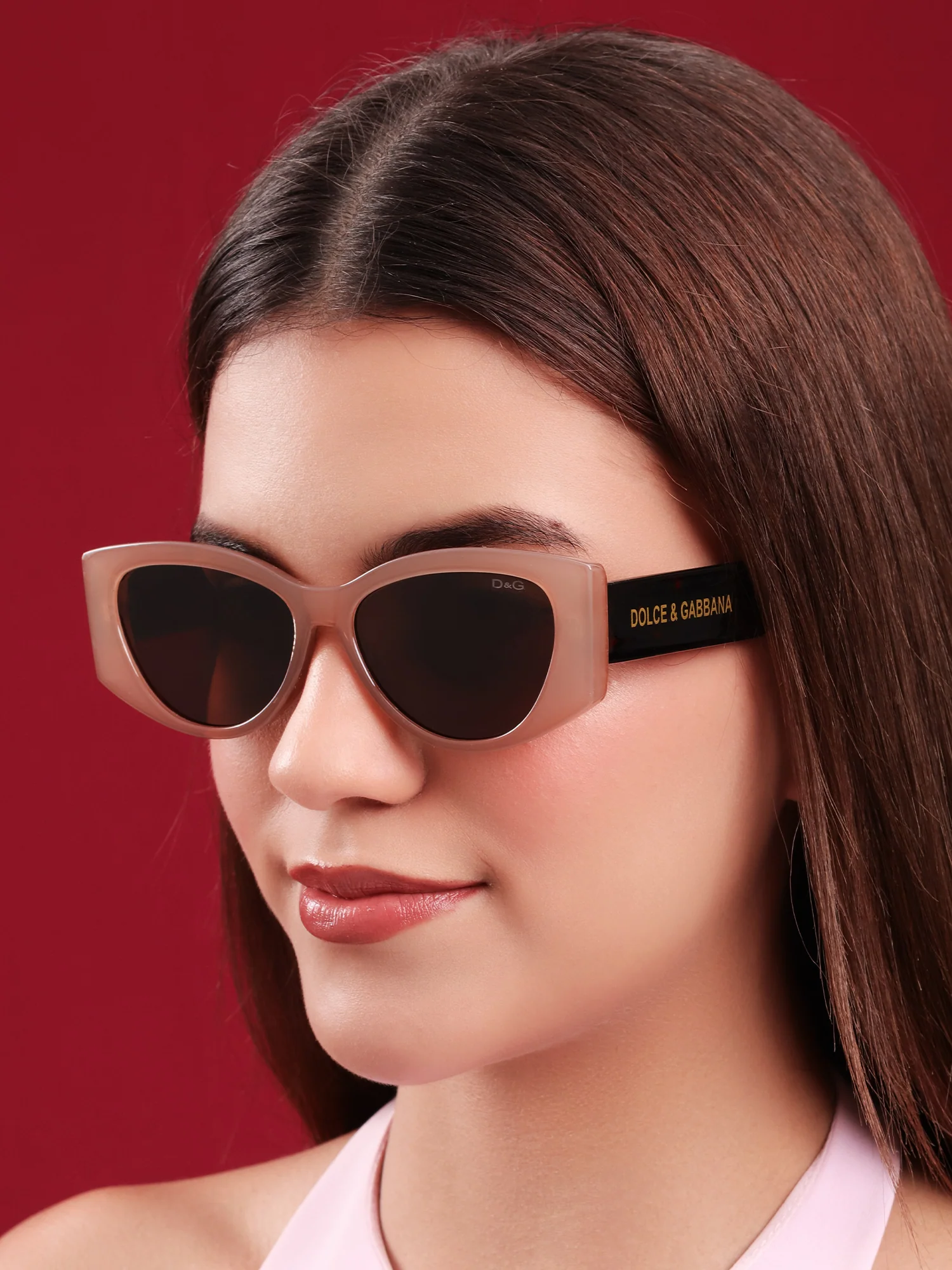 Mocha Tortoiseshell Cat-Eye Sunglasses - Image 6