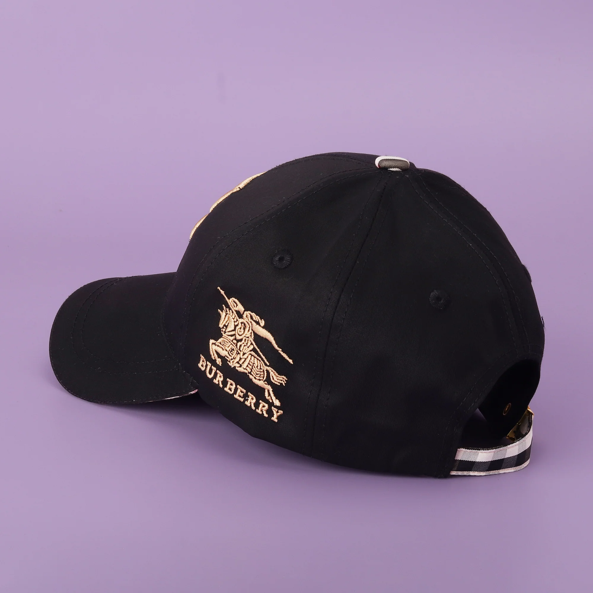 Monogram Black Cap - Image 3