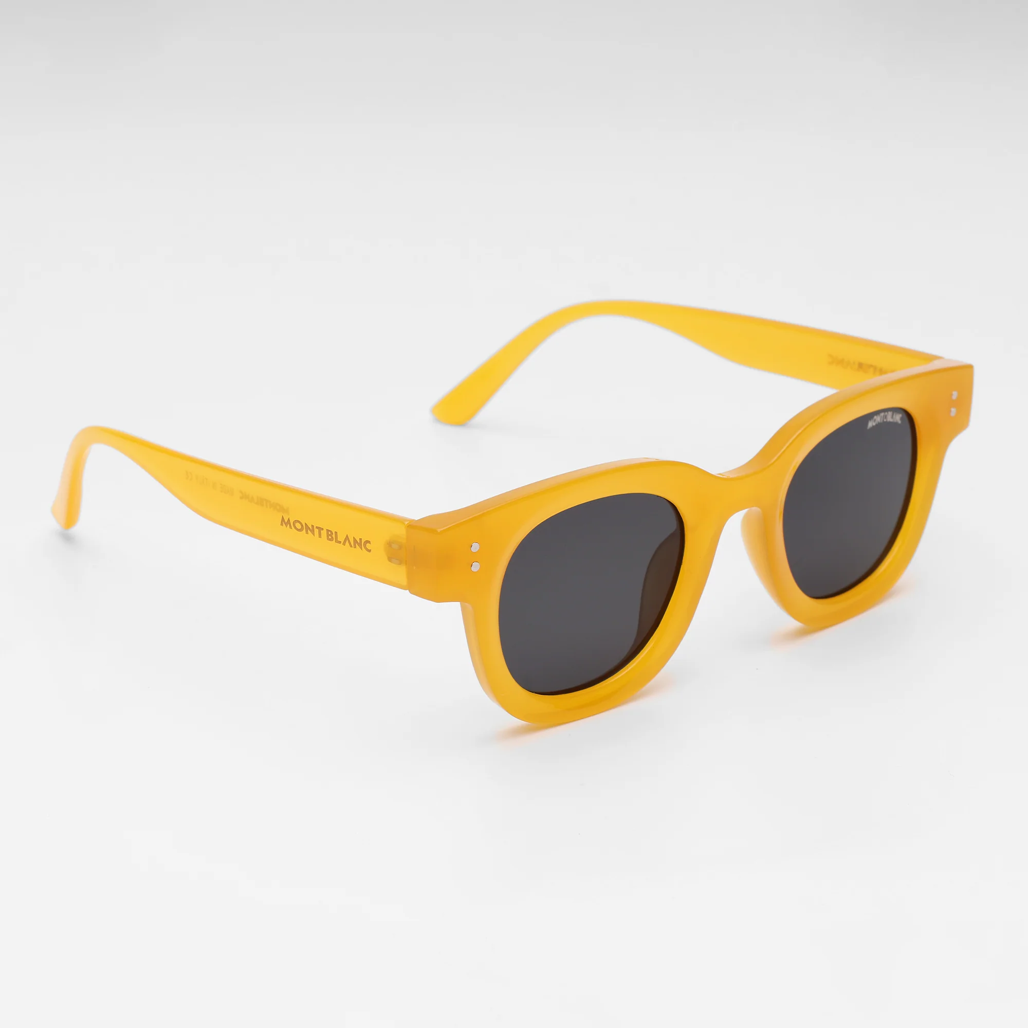 Montblanc Marigold Classic Round Sunglasses