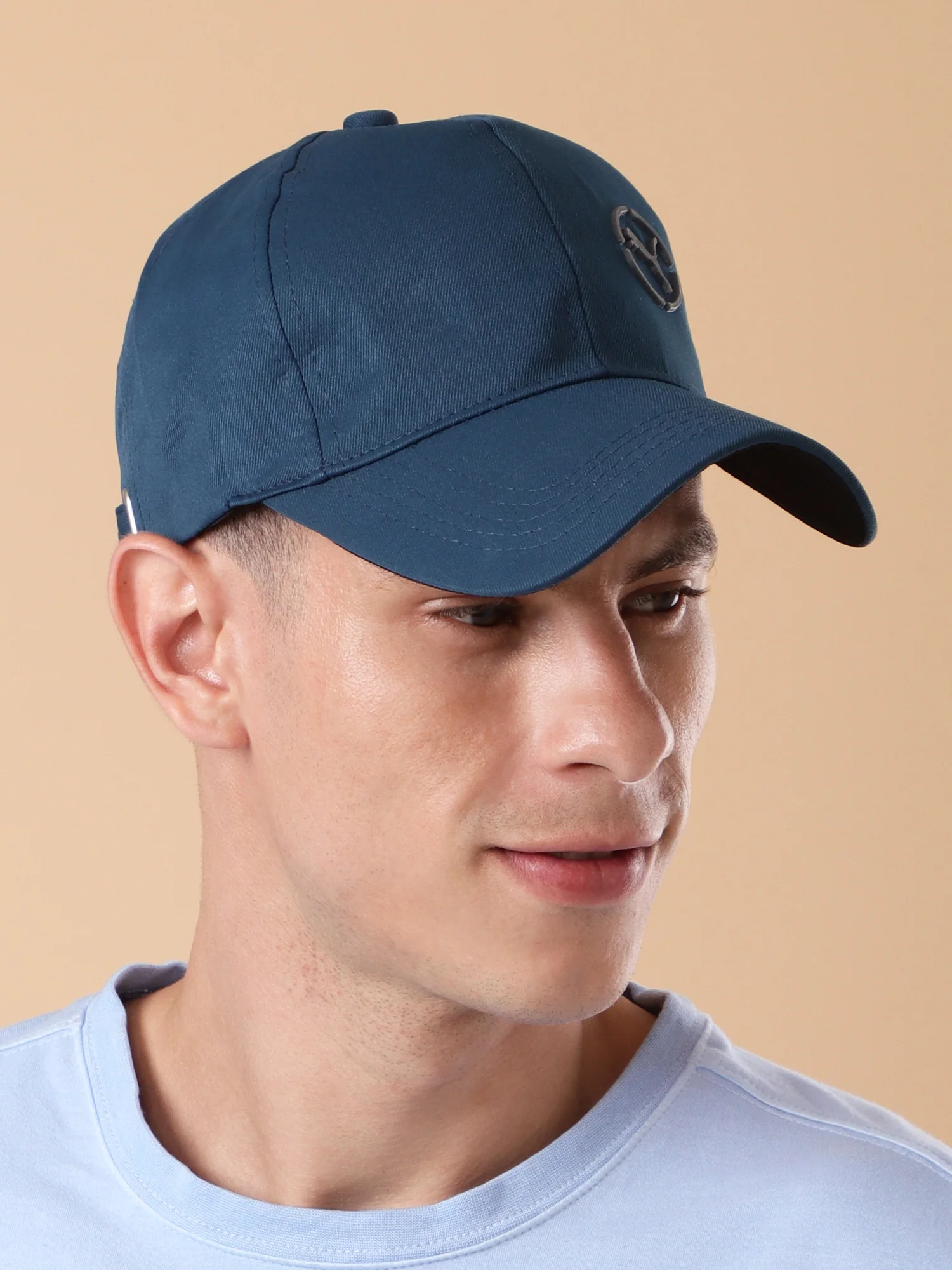 Navy Blue Essential Logo Cap - Image 3