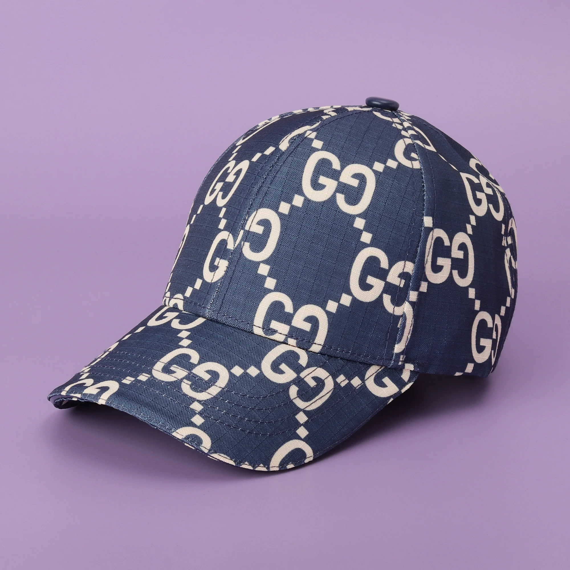 Navy Monogram Cap - Image 2