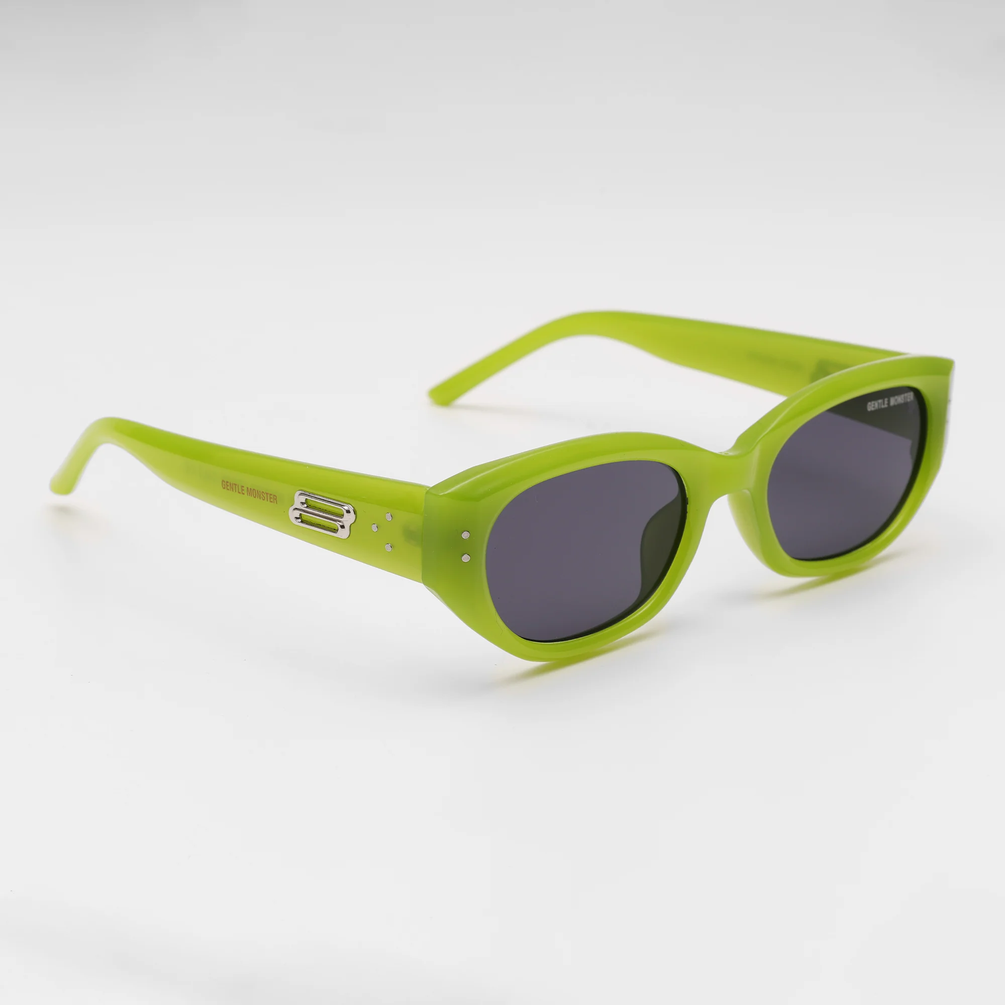 Neon Green Cat-Eye Sunglasses