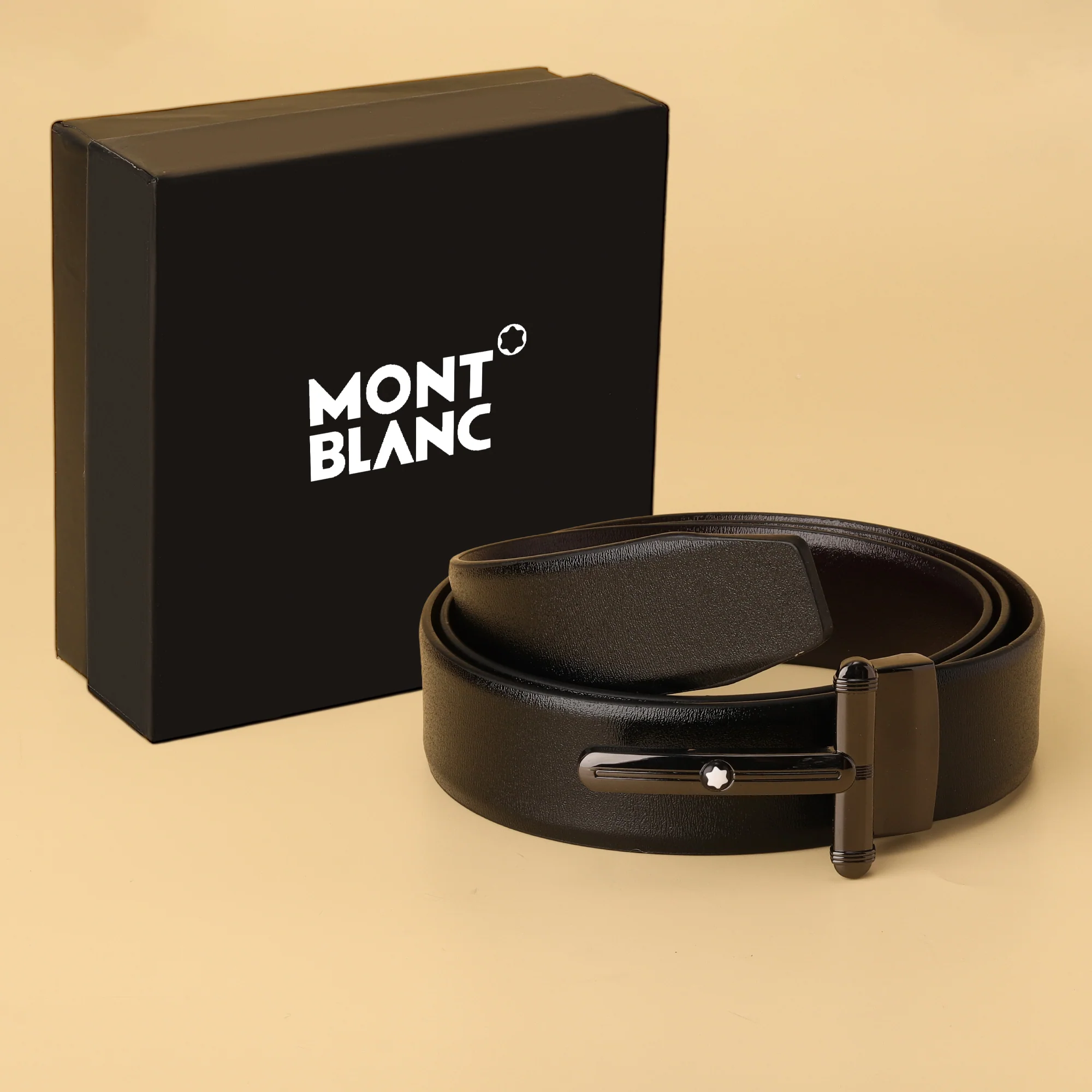 Noir Edge Reversible Belt - Image 2