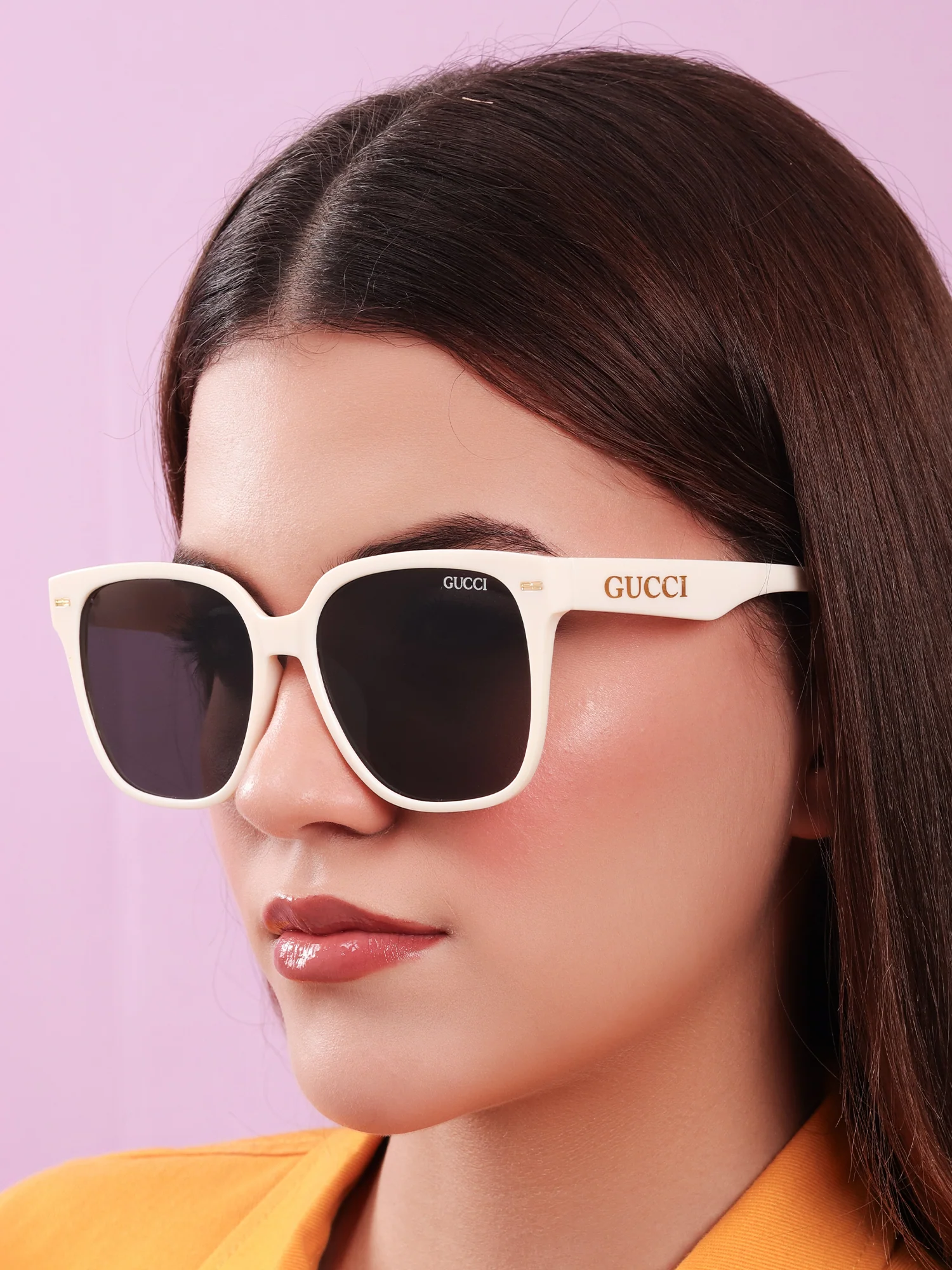 Off-White Square Sunglasses - Image 4