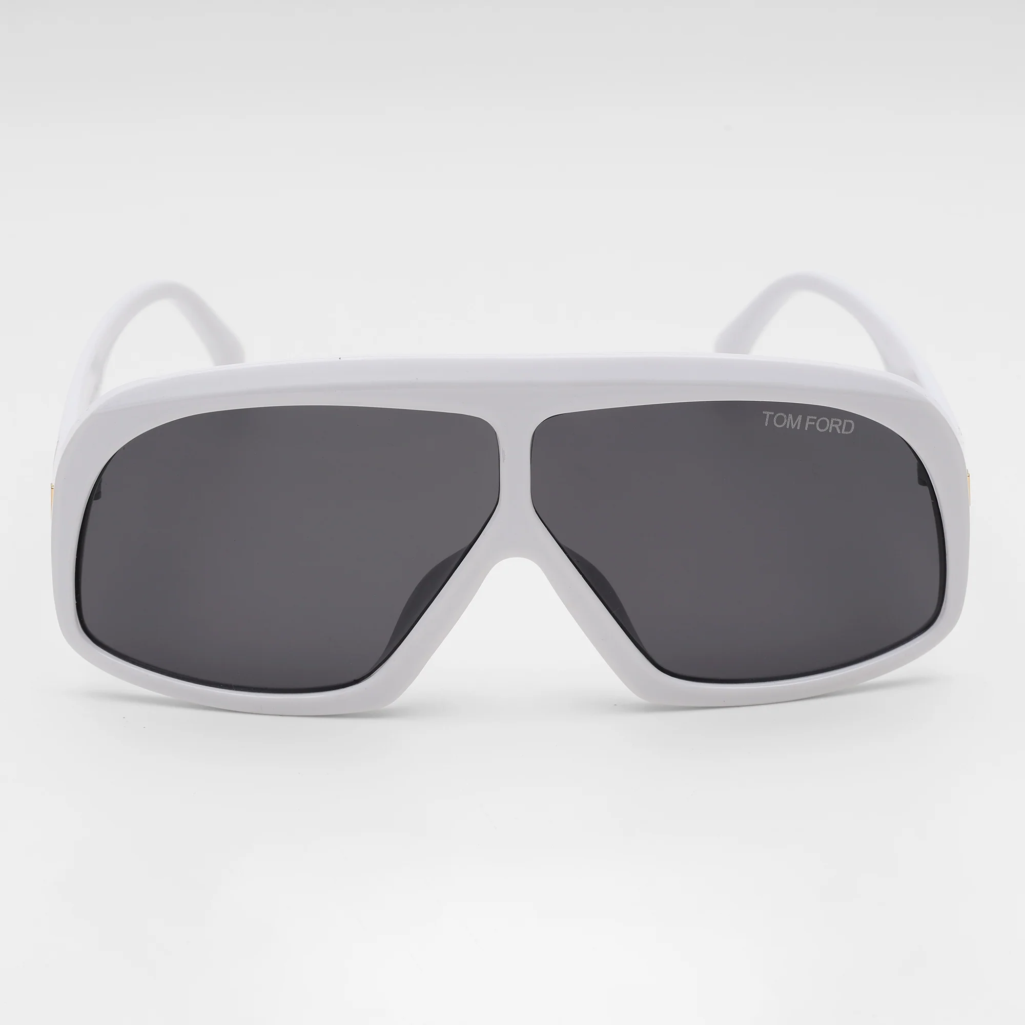Optic White Shield Sunglasses - Image 4