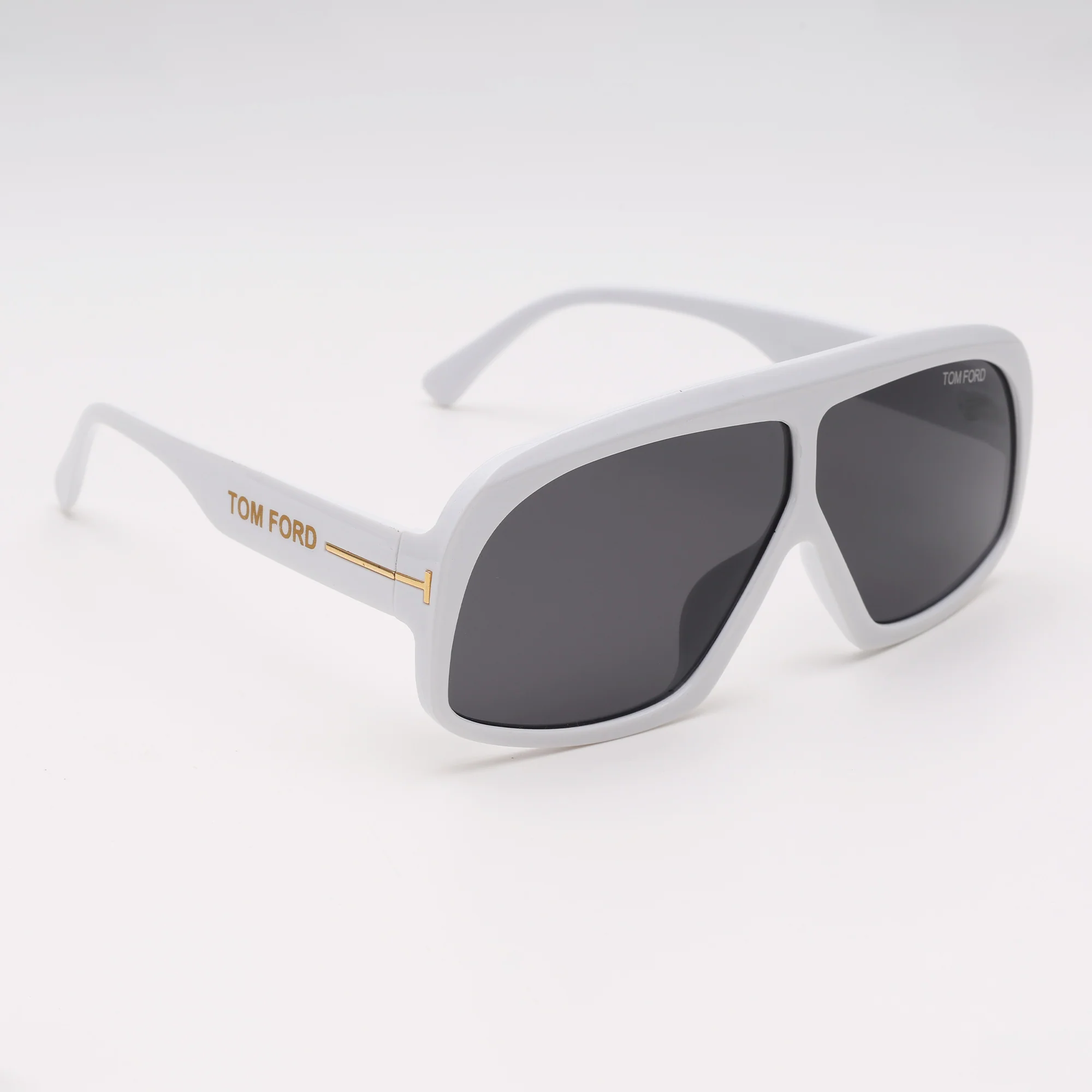 Optic White Shield Sunglasses - Image 5