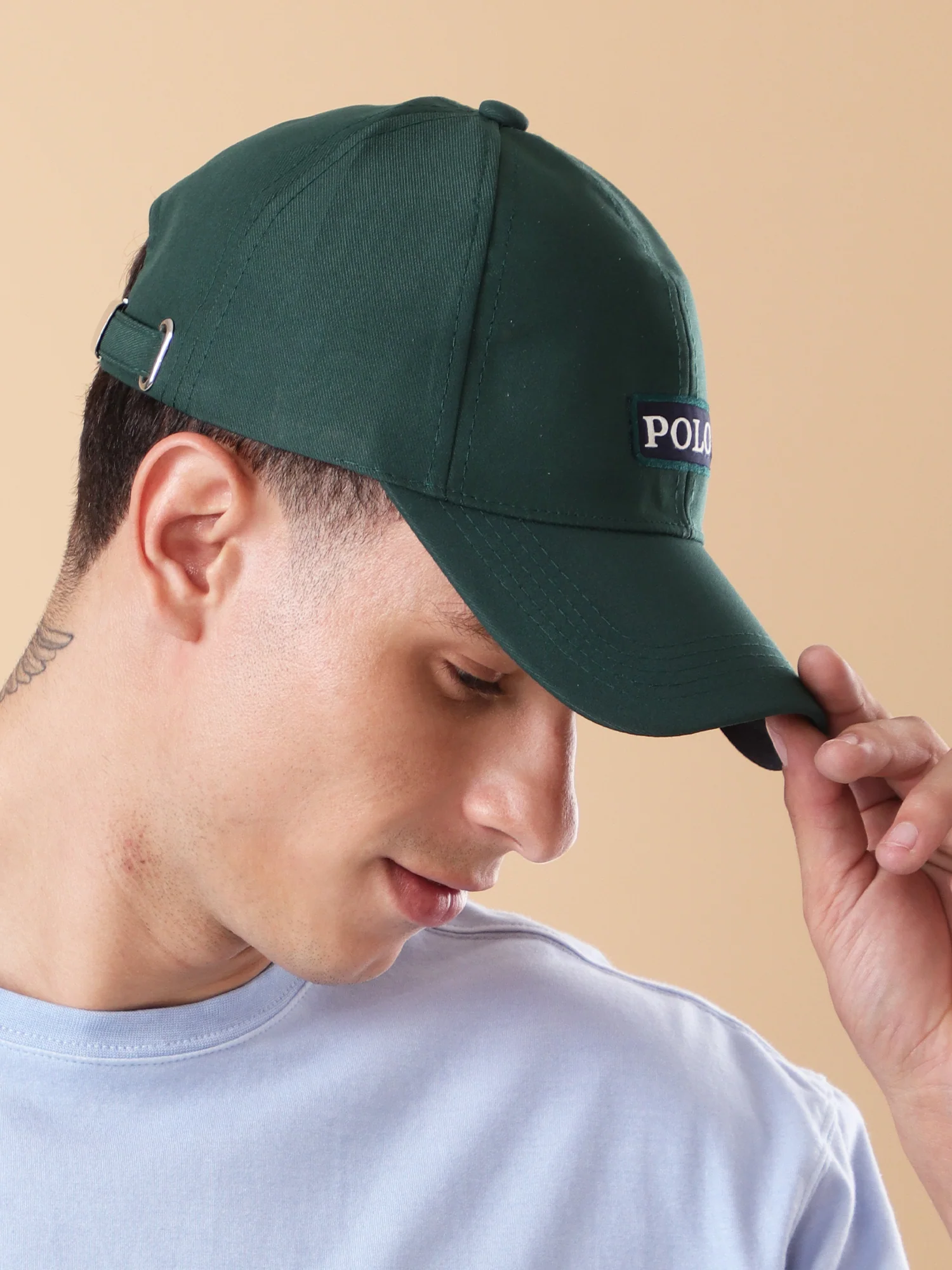 Polo Classic Dark Green Cap – Timeless Streetwear Essential - Image 3
