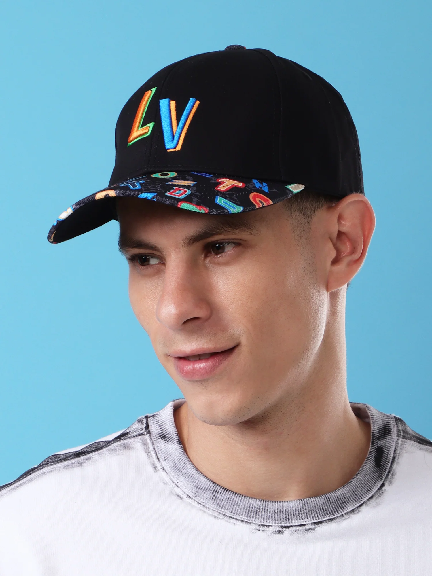 Pop Art Vibes Cap – Multicolor Street Edition - Image 2