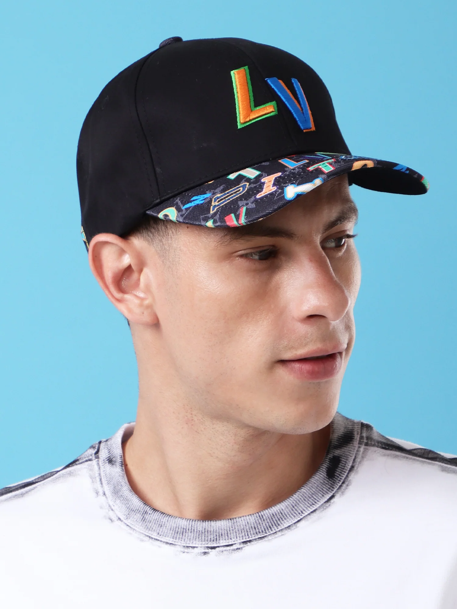 Pop Art Vibes Cap – Multicolor Street Edition - Image 3