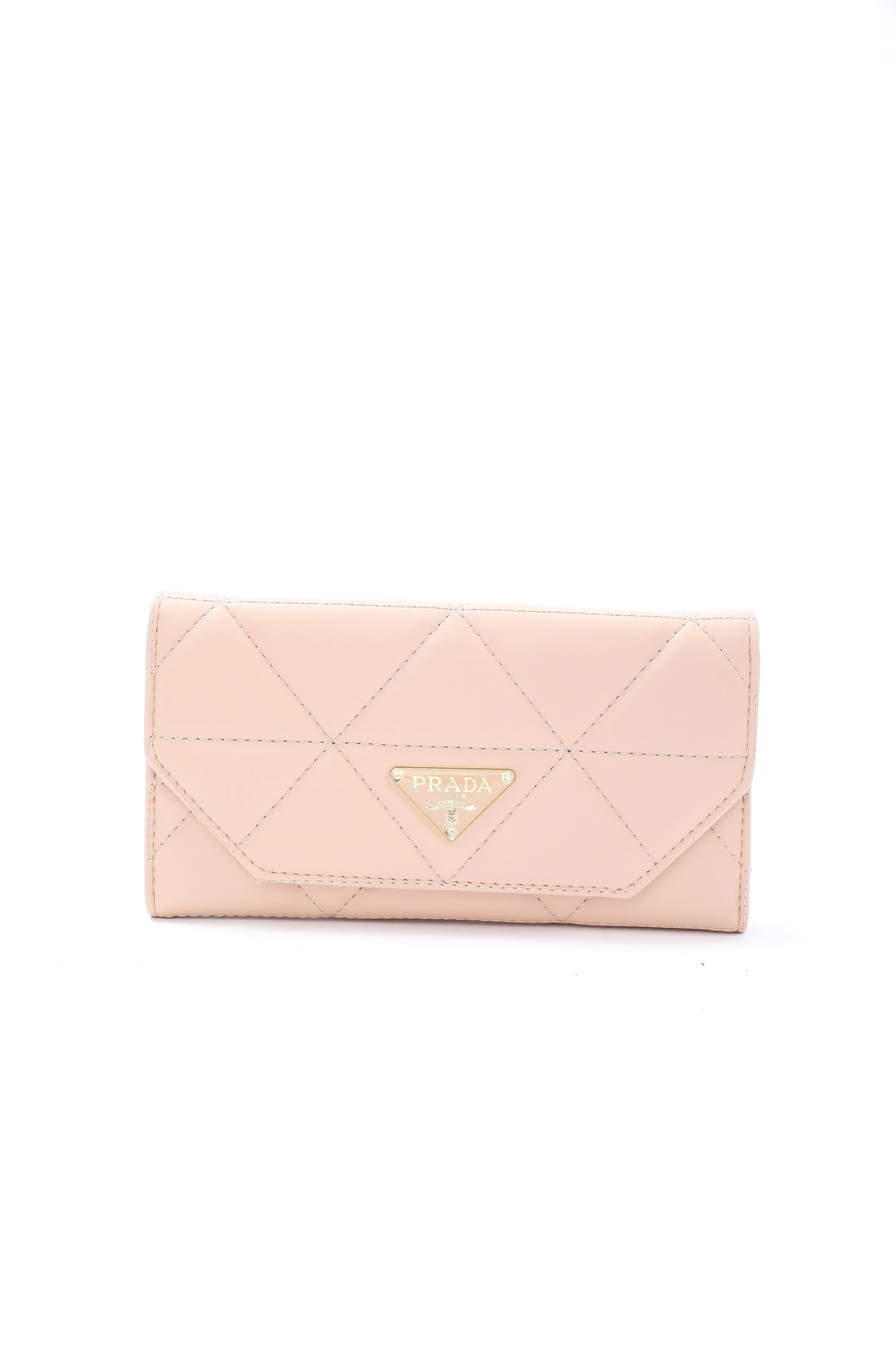 Prada Pink Quilted Wallet - Image 3