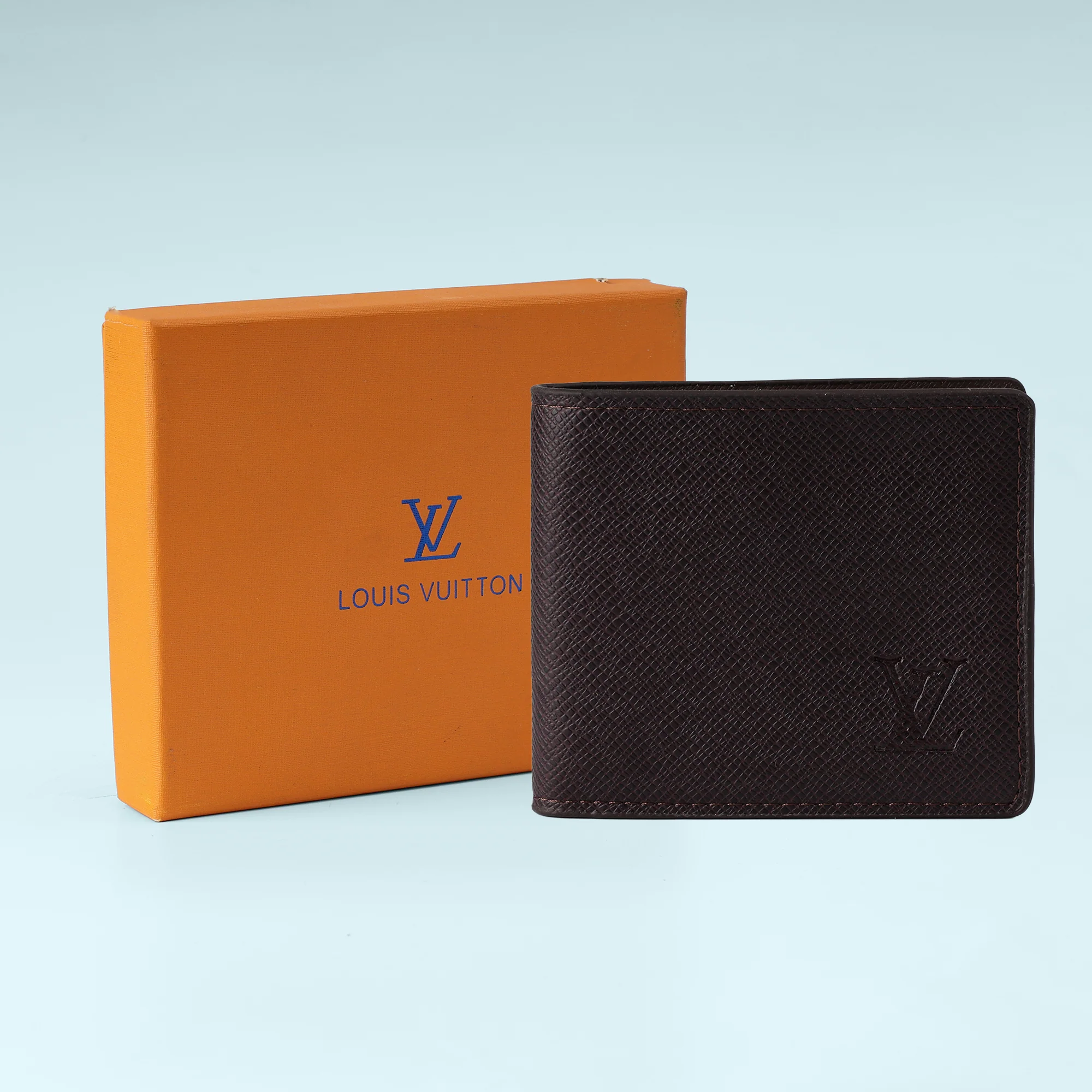 Rich Brown Textured Wallet
