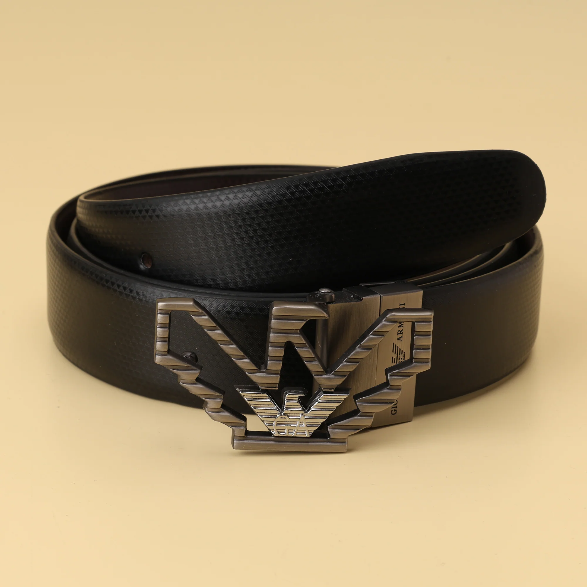 Sculpted Eagle Buckle Belt - Image 2