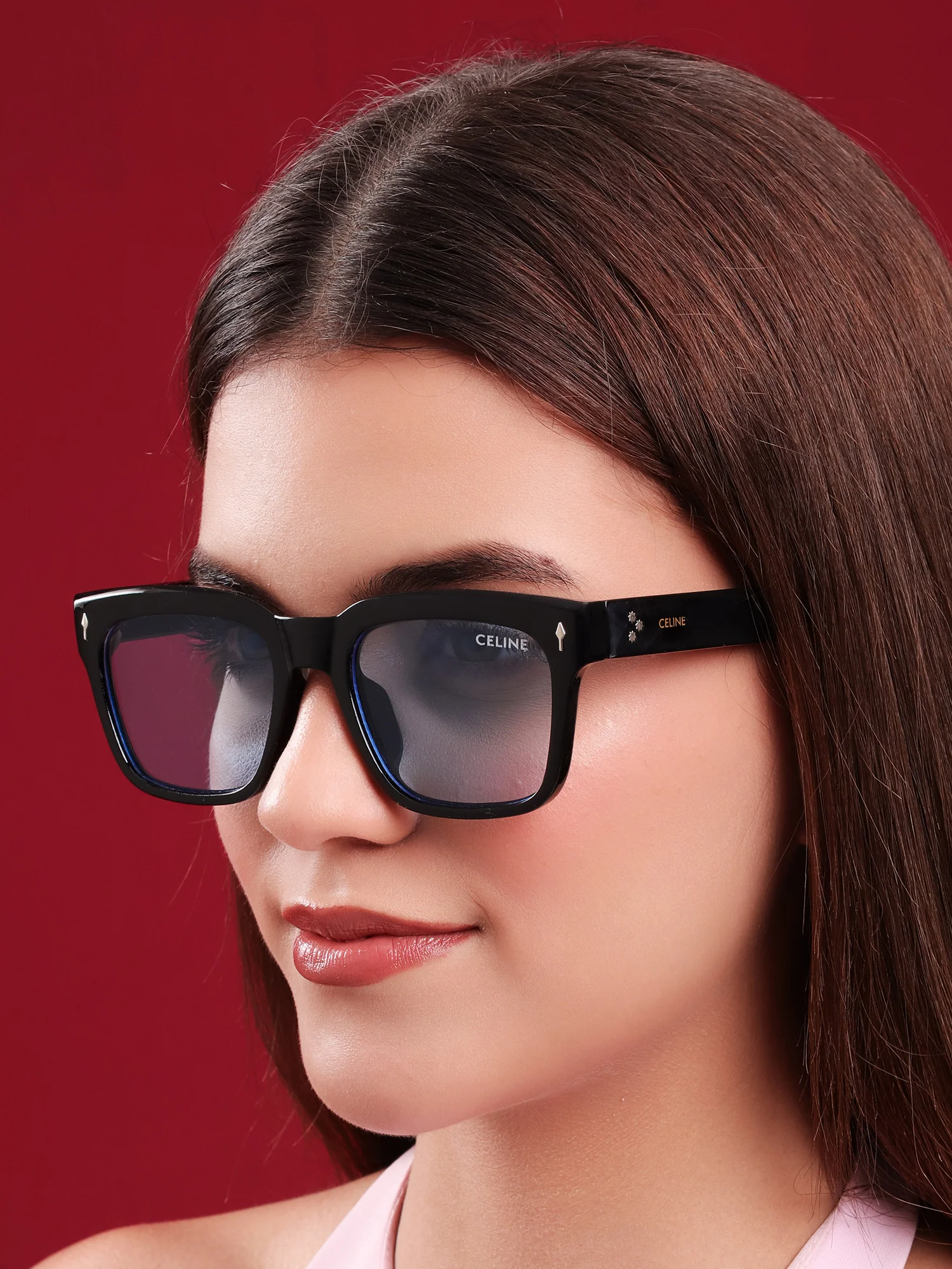Shadow Square Sunglasses – Sky Tint Edition - Image 3