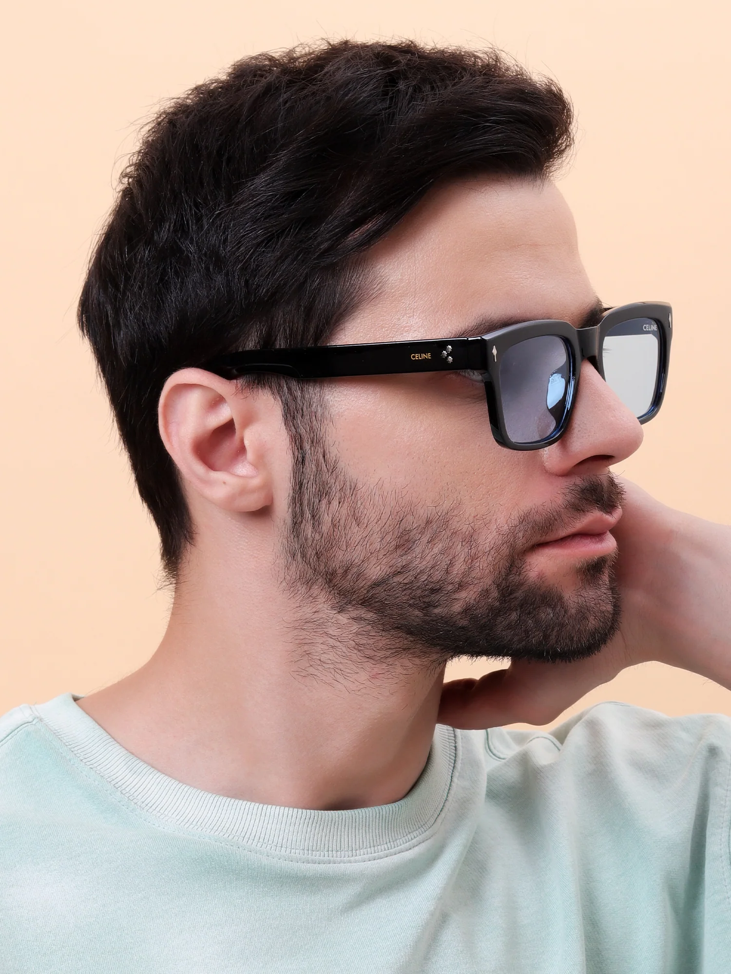 Shadow Square Sunglasses – Sky Tint Edition - Image 7