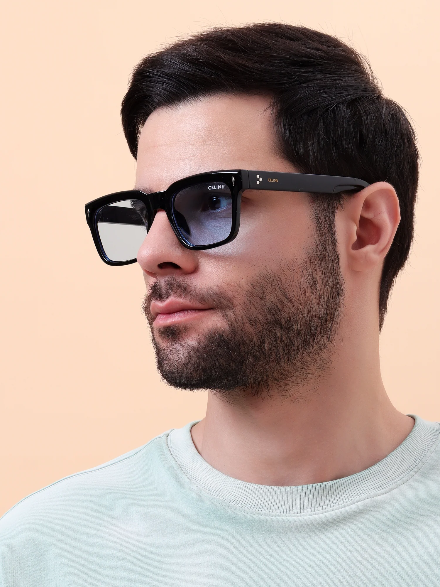 Shadow Square Sunglasses – Sky Tint Edition - Image 8