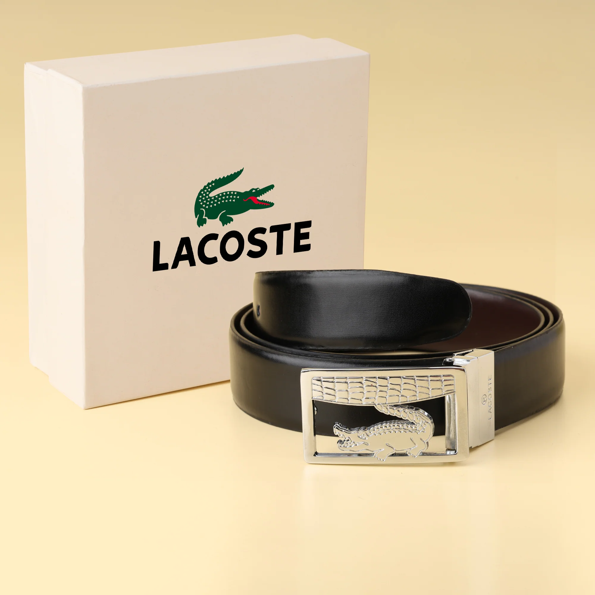 Silver Gator Statement Belt - Image 2