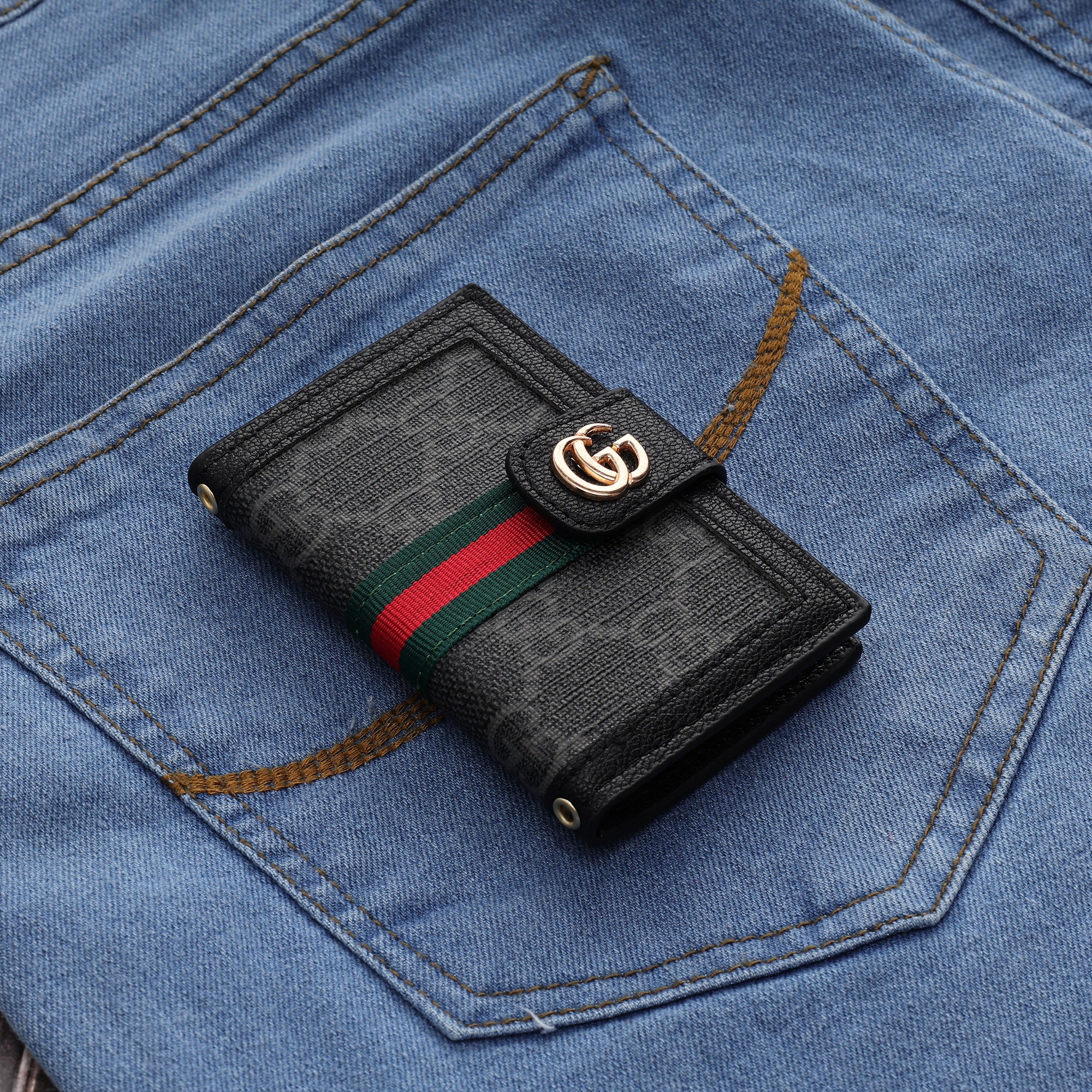 Stripe Accent Designer Wallet - Image 4