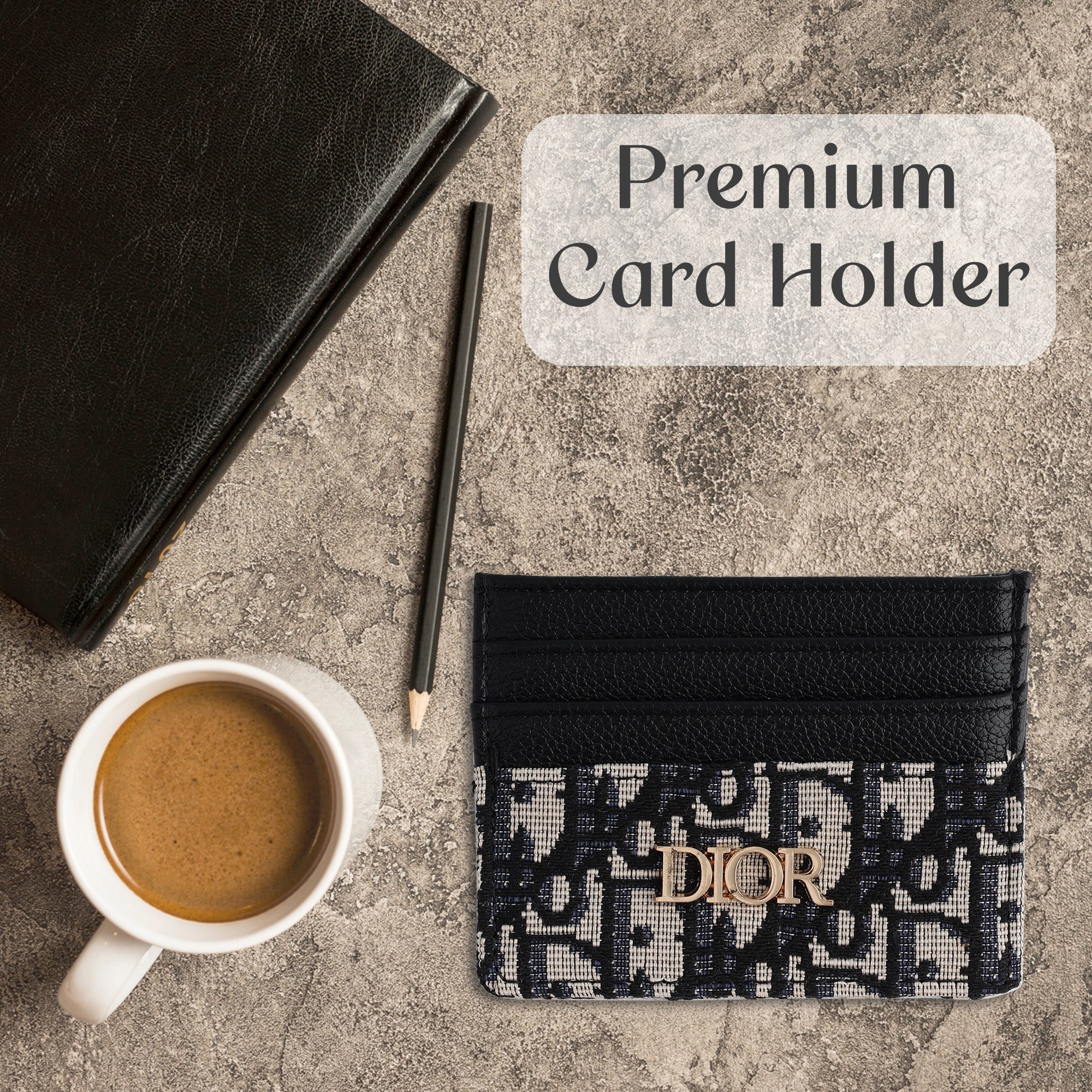 Textured Premium Card Wallet - Image 3