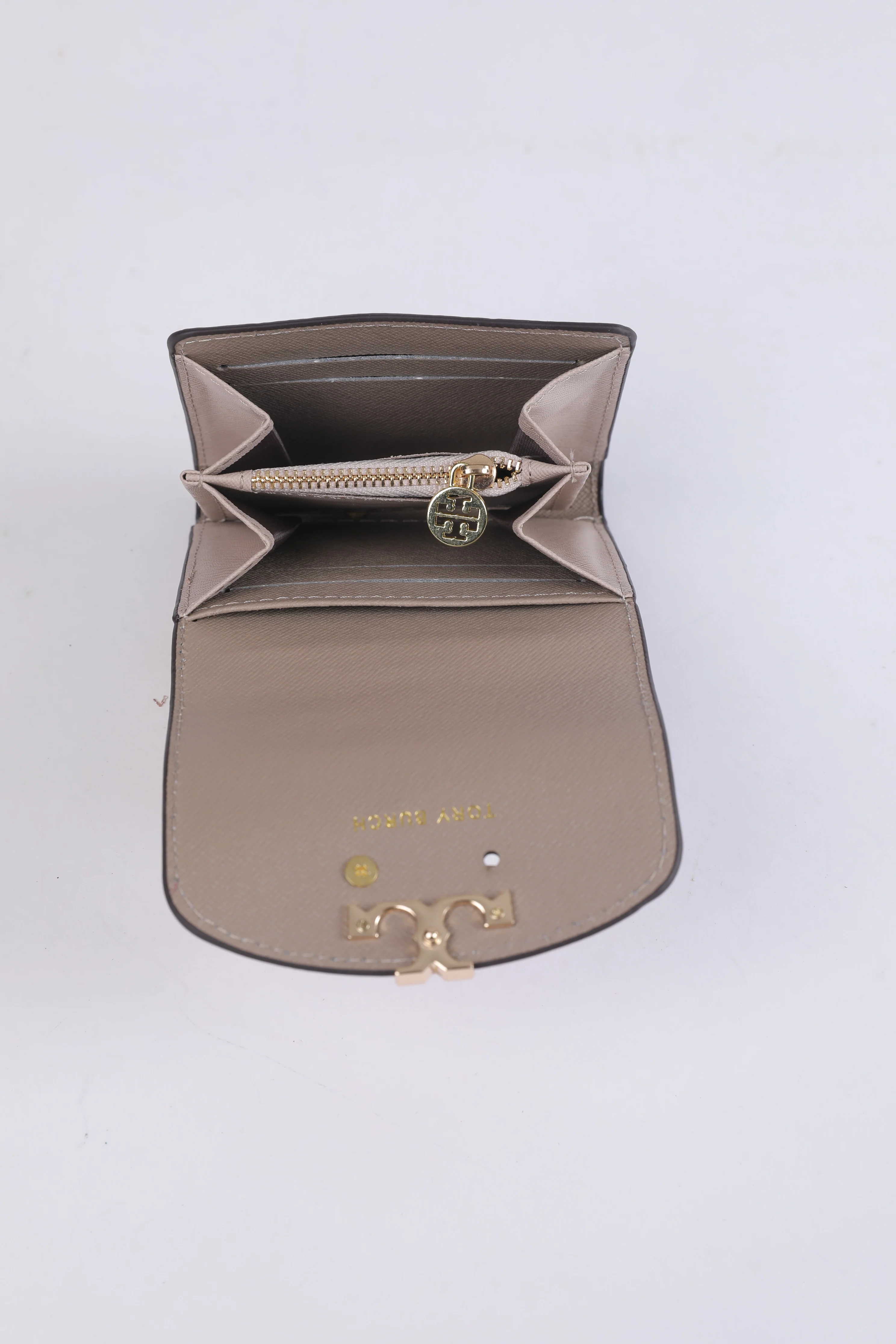 Tory Burch Kira Pebbled Leather Wallet - Image 2