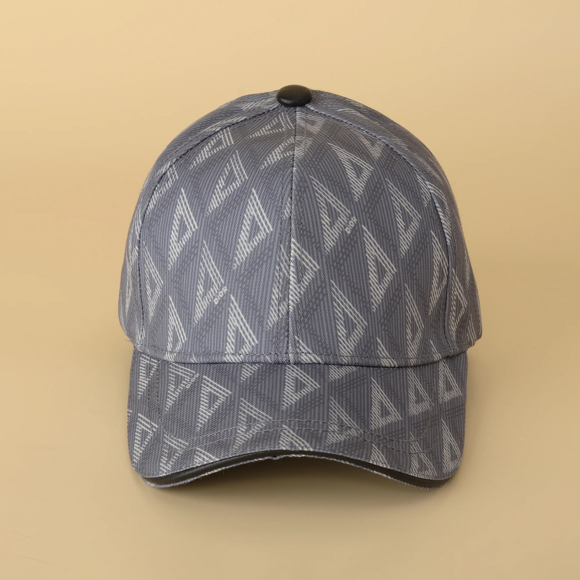 Trendy Dior Geometric Print Baseball Cap - Stylish & Modern