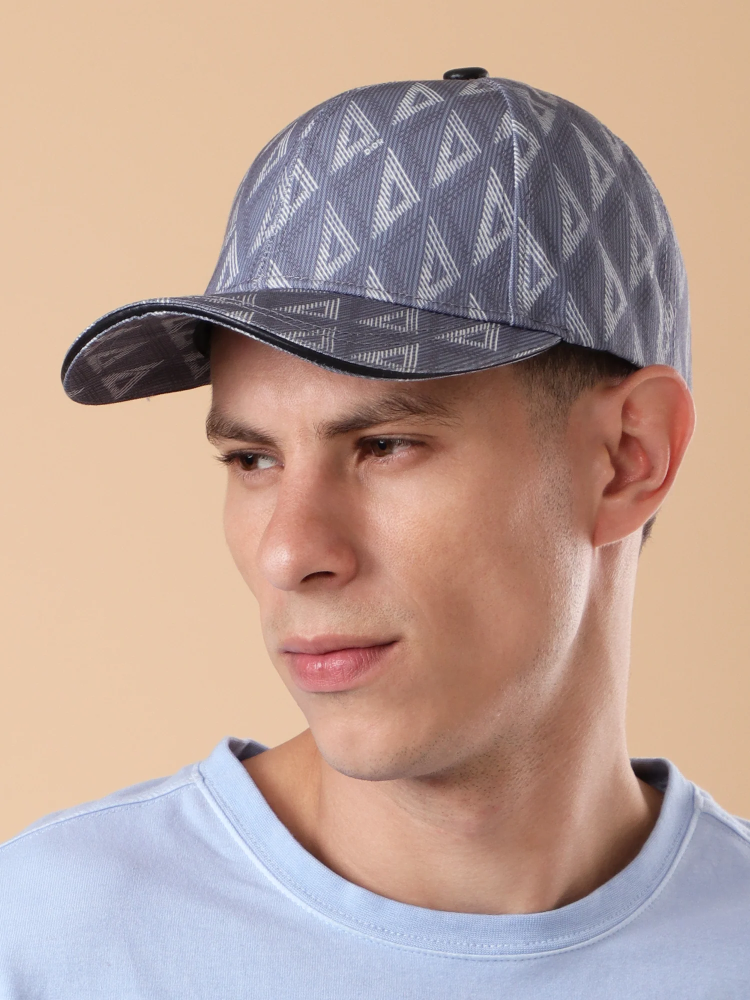Trendy Dior Geometric Print Baseball Cap - Stylish & Modern - Image 2