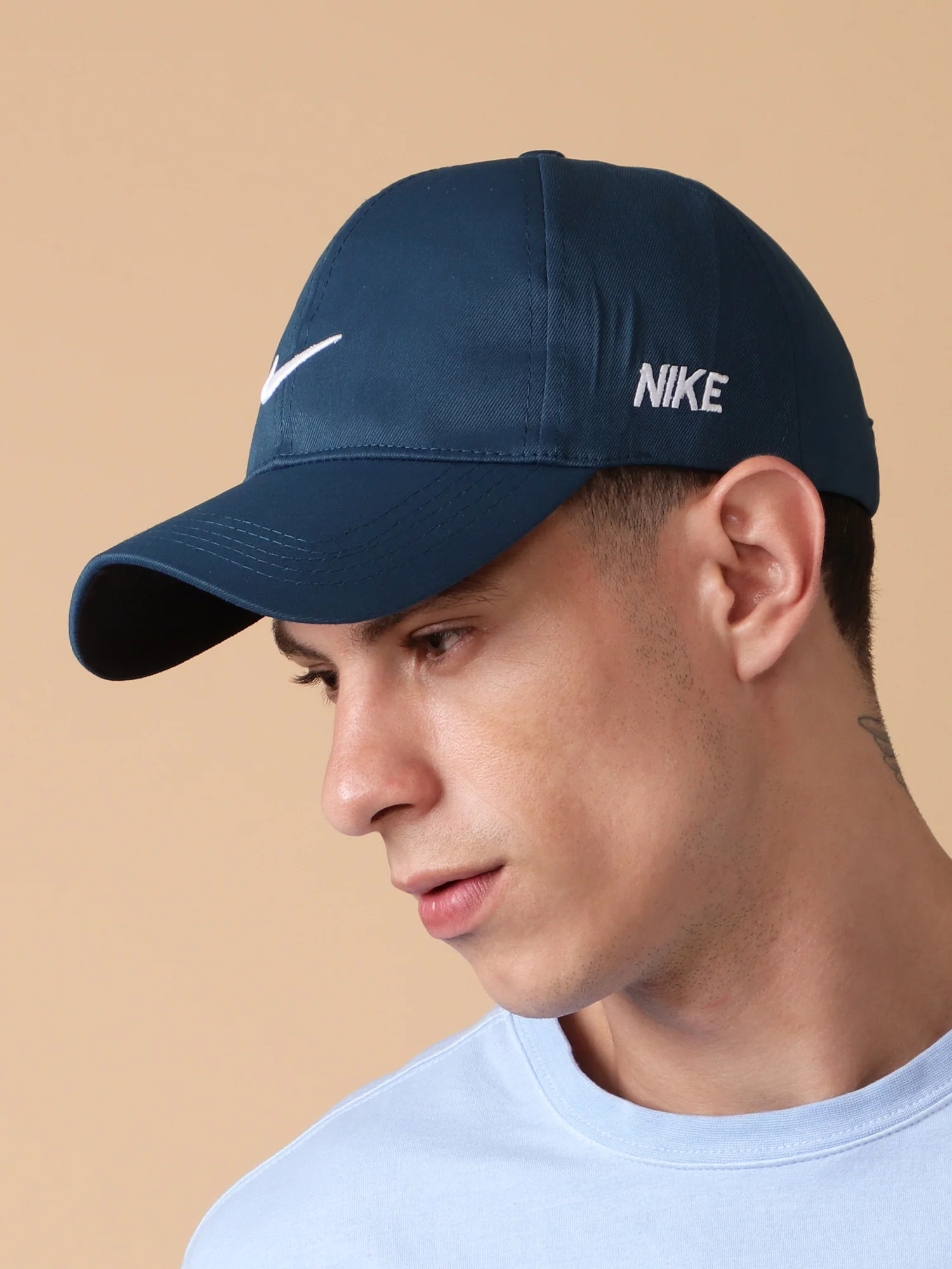 unisex Classic Swoosh Cap - Everyday Style & Comfort - Image 3