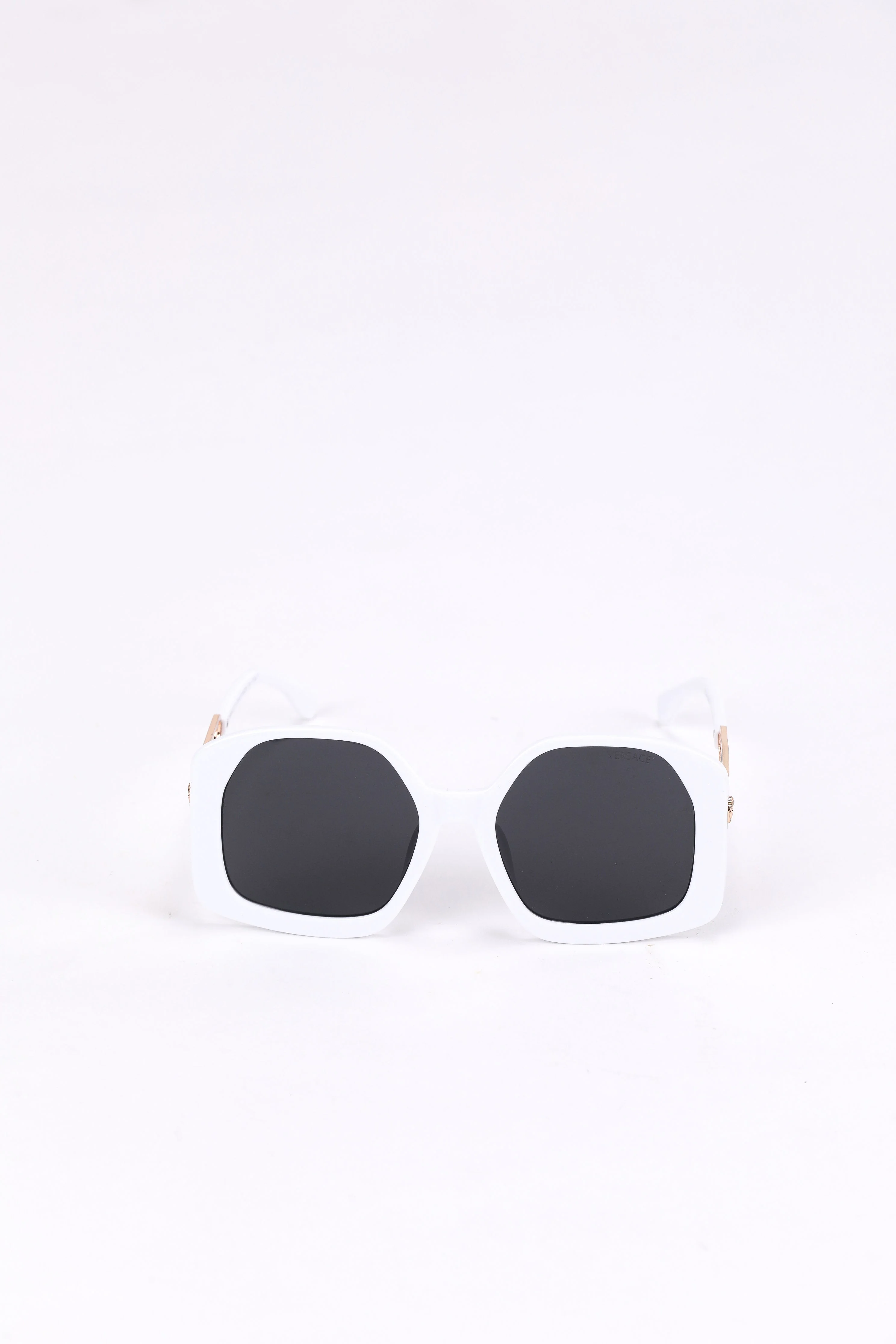 Versace Geometric Chain Sunglasses - Image 3