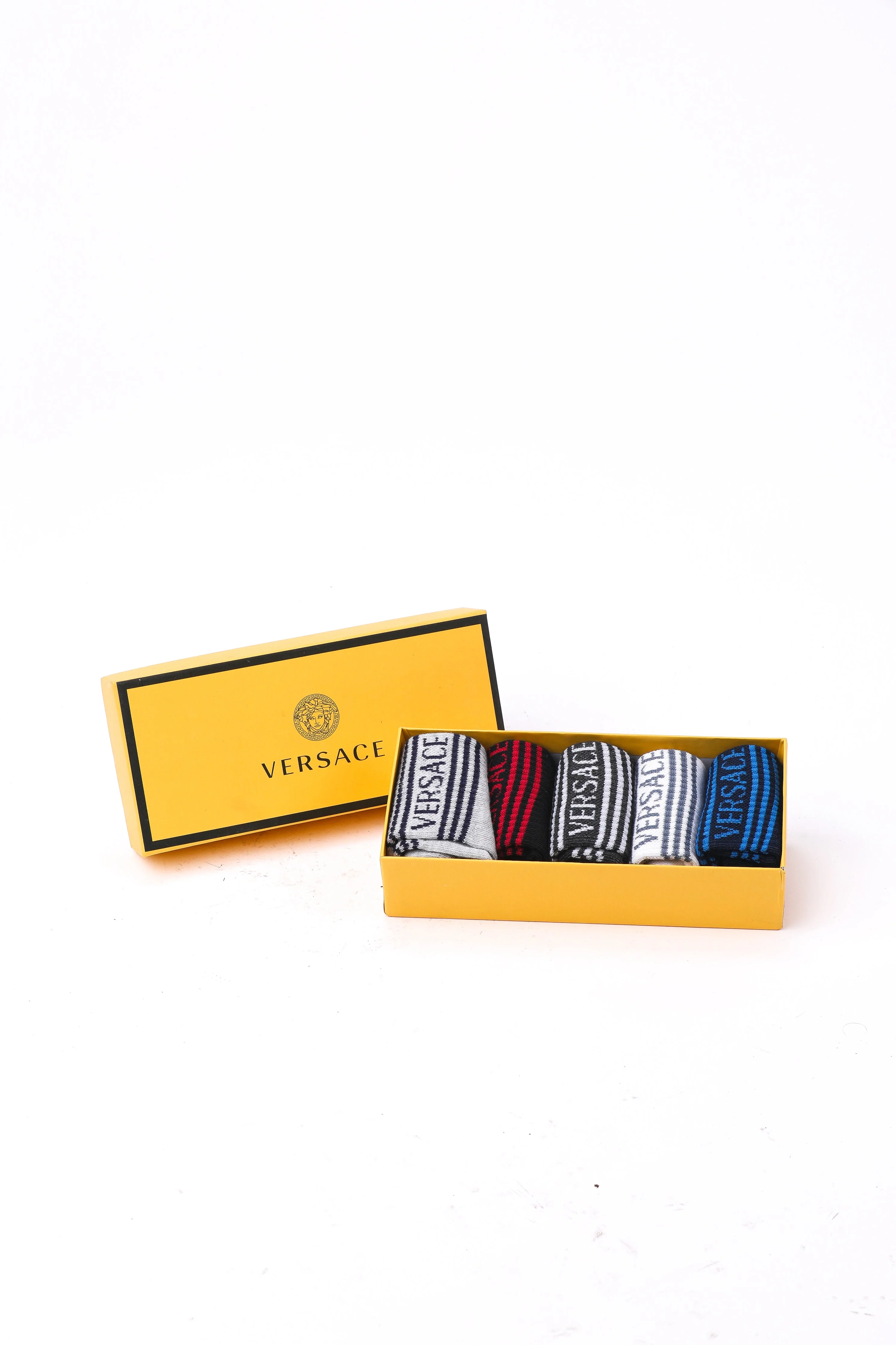 Versace Medusa Socks Set - Set of 5