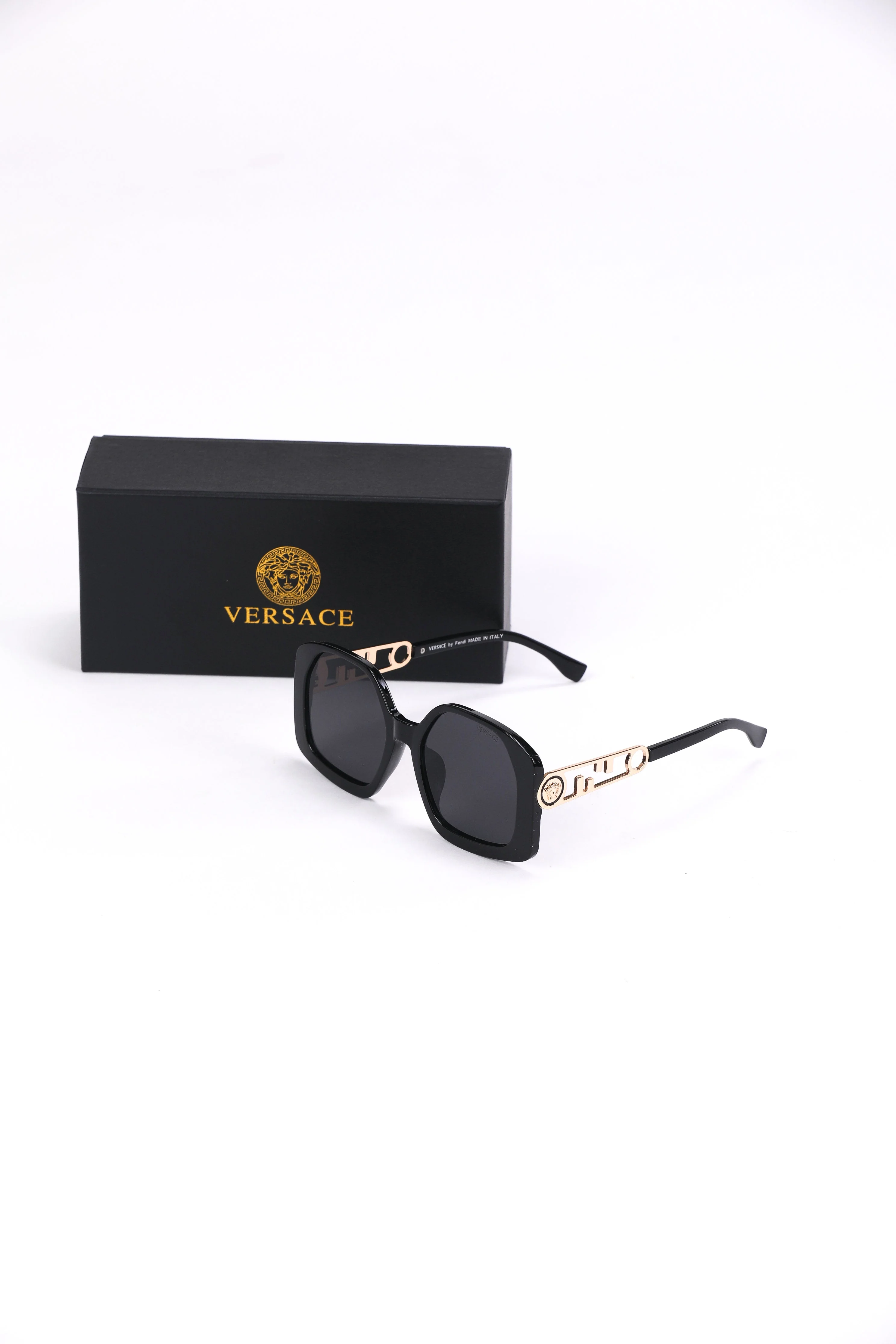 Versace Square Chain Sunglasses - Image 2