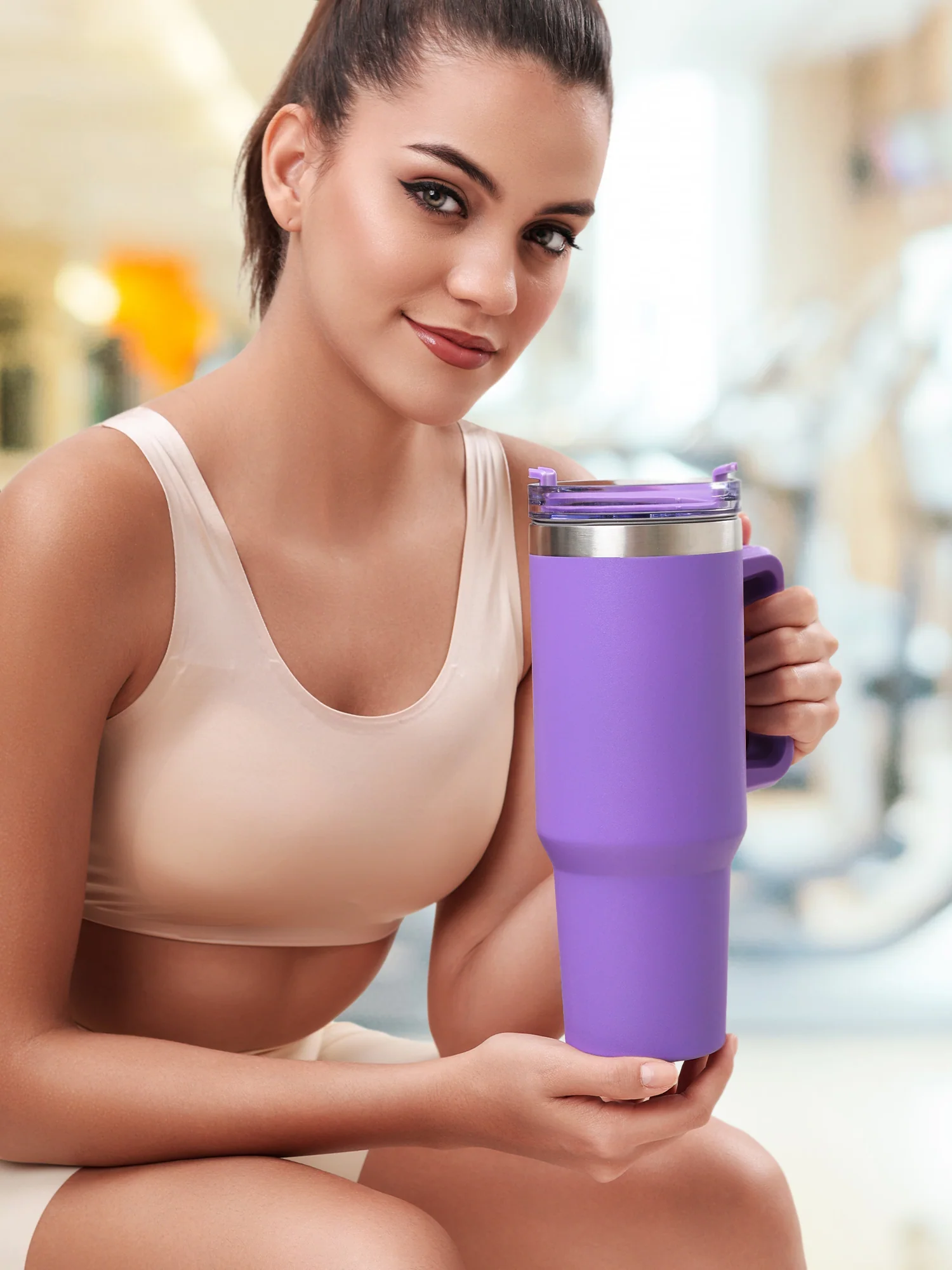 Violet Surge Travel Sipper - Image 9