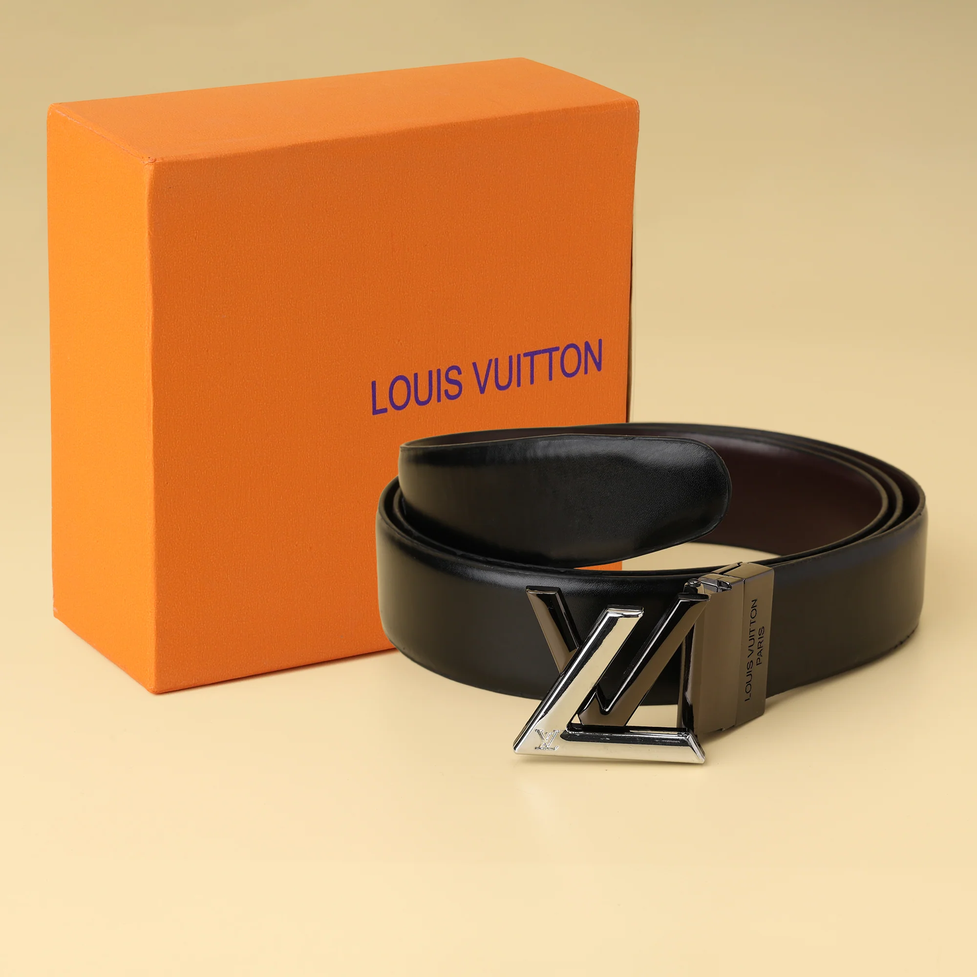 Dual tone  Leather Belt - Image 2