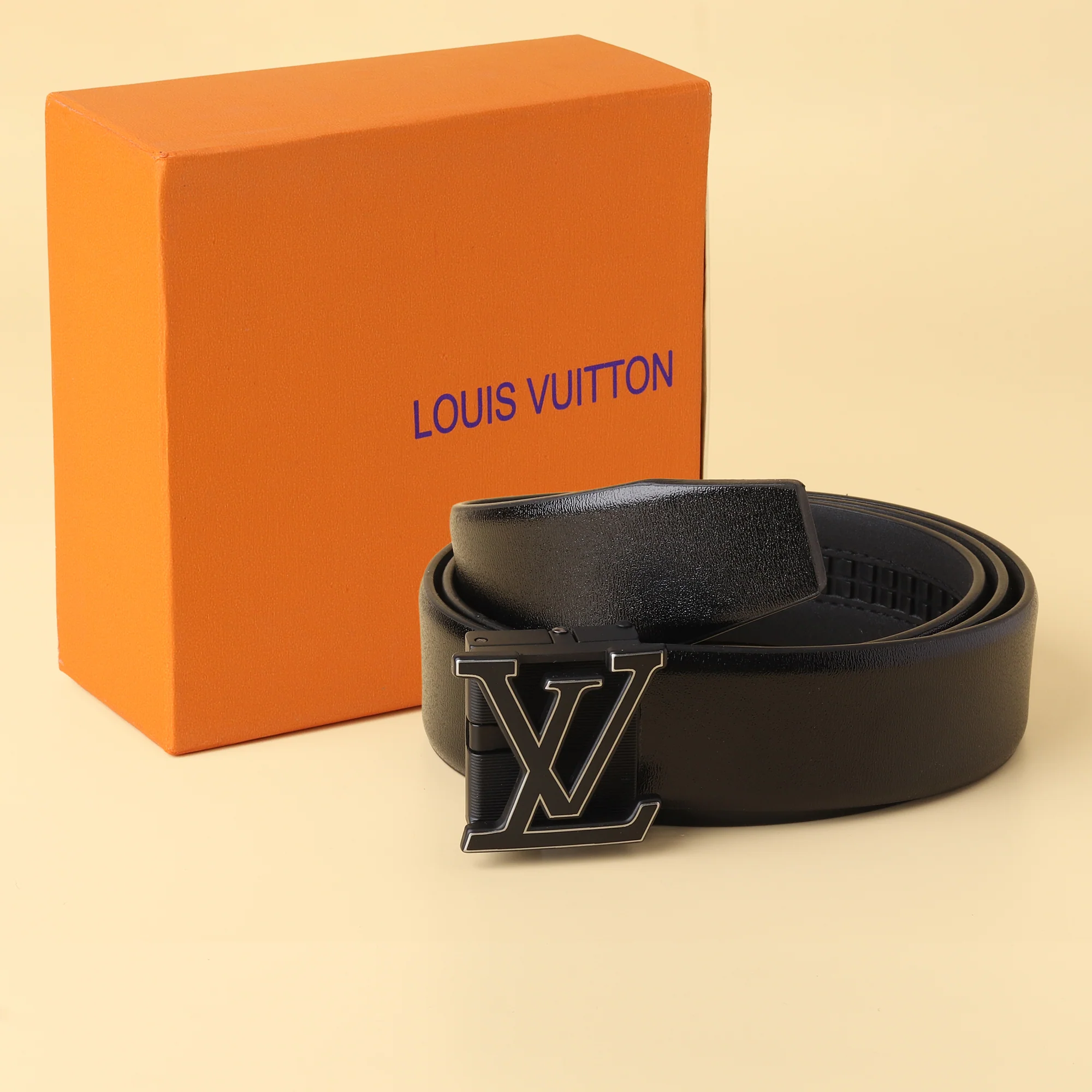 Embedded Leather Belt - Image 2